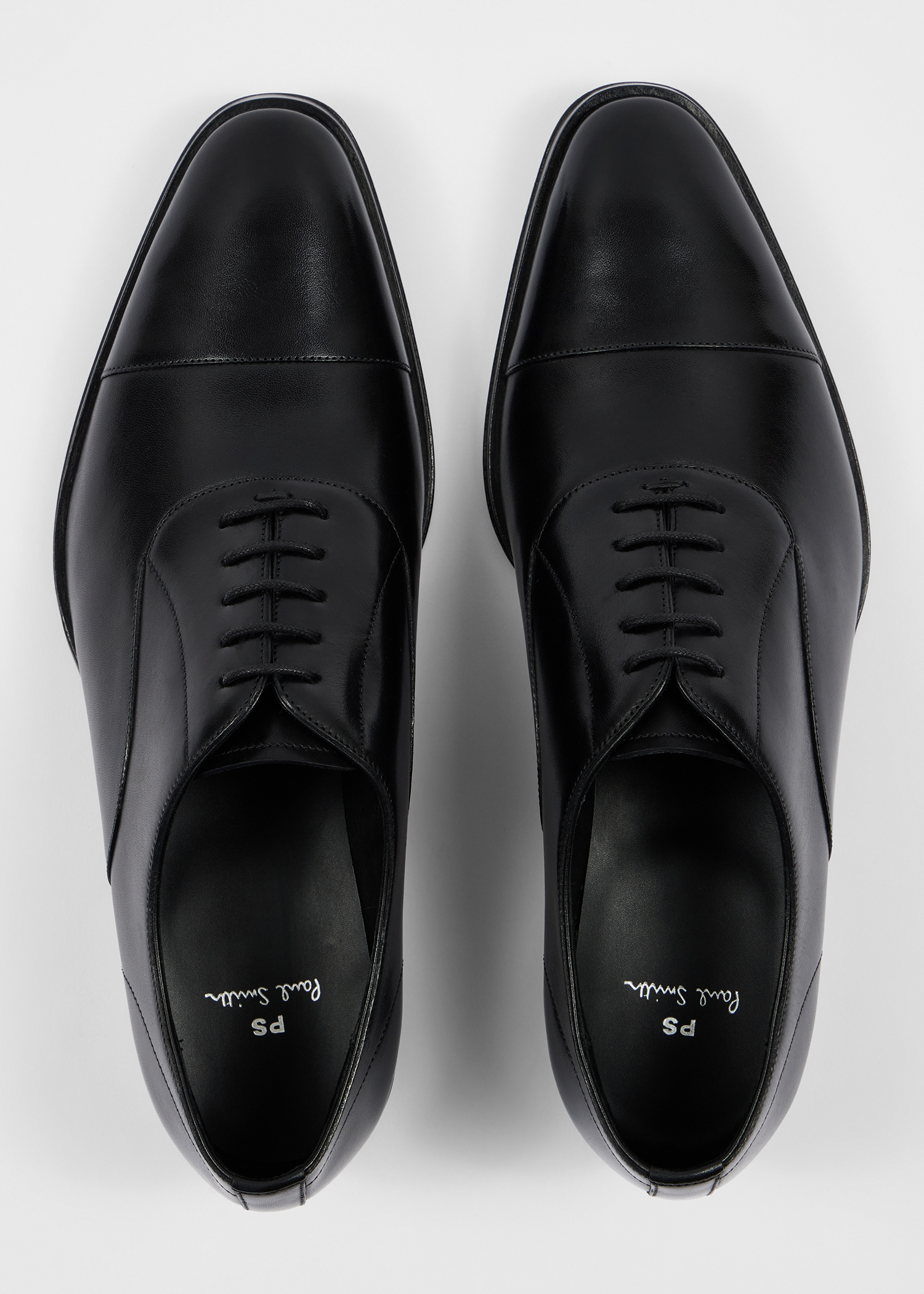 Men's Black Leather 'Portman' Shoes