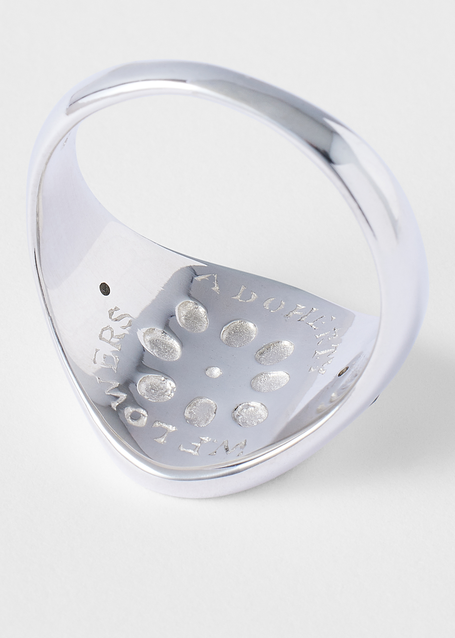 Alec Doherty for Paul Smith - Green Snail Ring