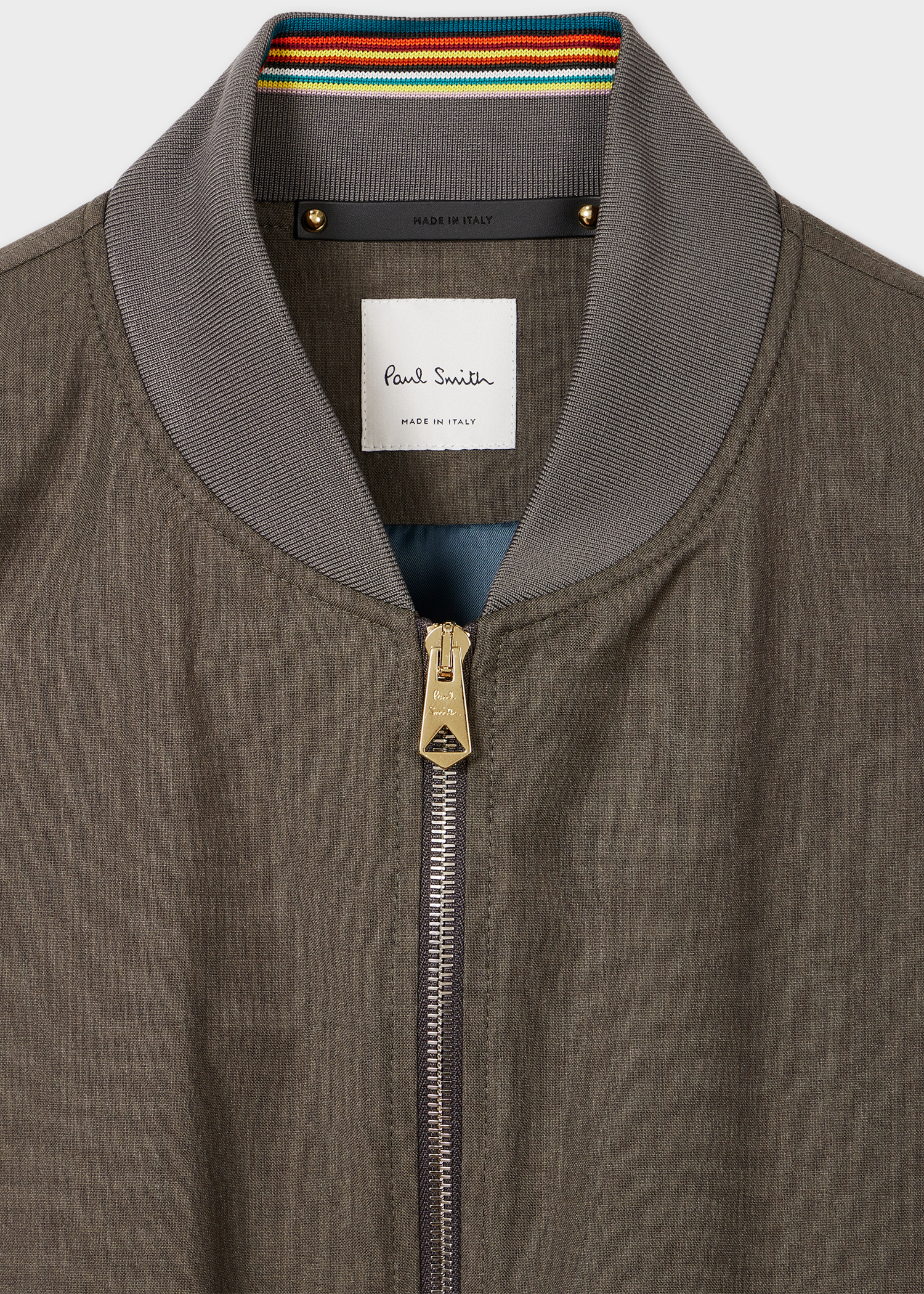 Men's Dark Navy 'Storm System' Wool Bomber Men's Dark Navy 'Storm System' Wool Bomber