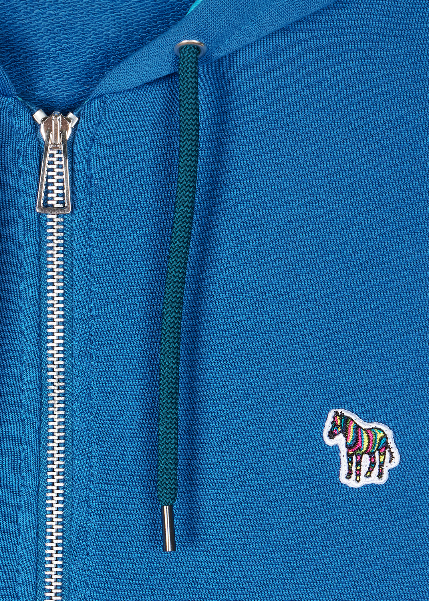 Paul Smith｜HOOD/ZIP-UP (M2R 960X NP4642 79) Men's Navy Jersey Cotton Zip Lounge Hoodie