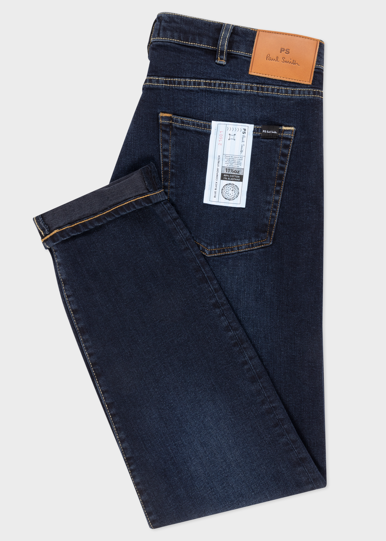 Tapered-Fit Dark Wash 