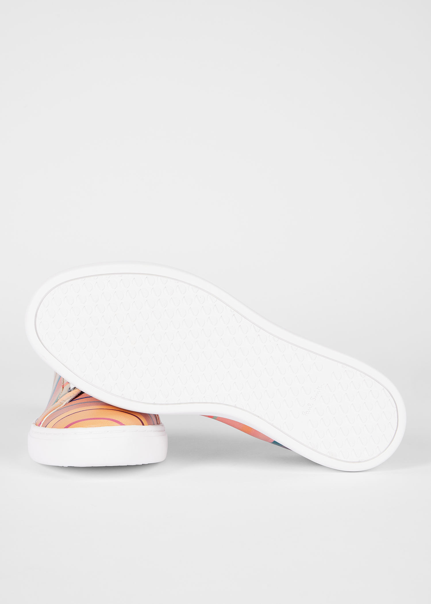 【Paul Smith】ウィメンズ \"Scribble Heart\" \"Lapin\" スニーカー Women's White Leather 'Scribble Heart' 'Lapin' Trainers