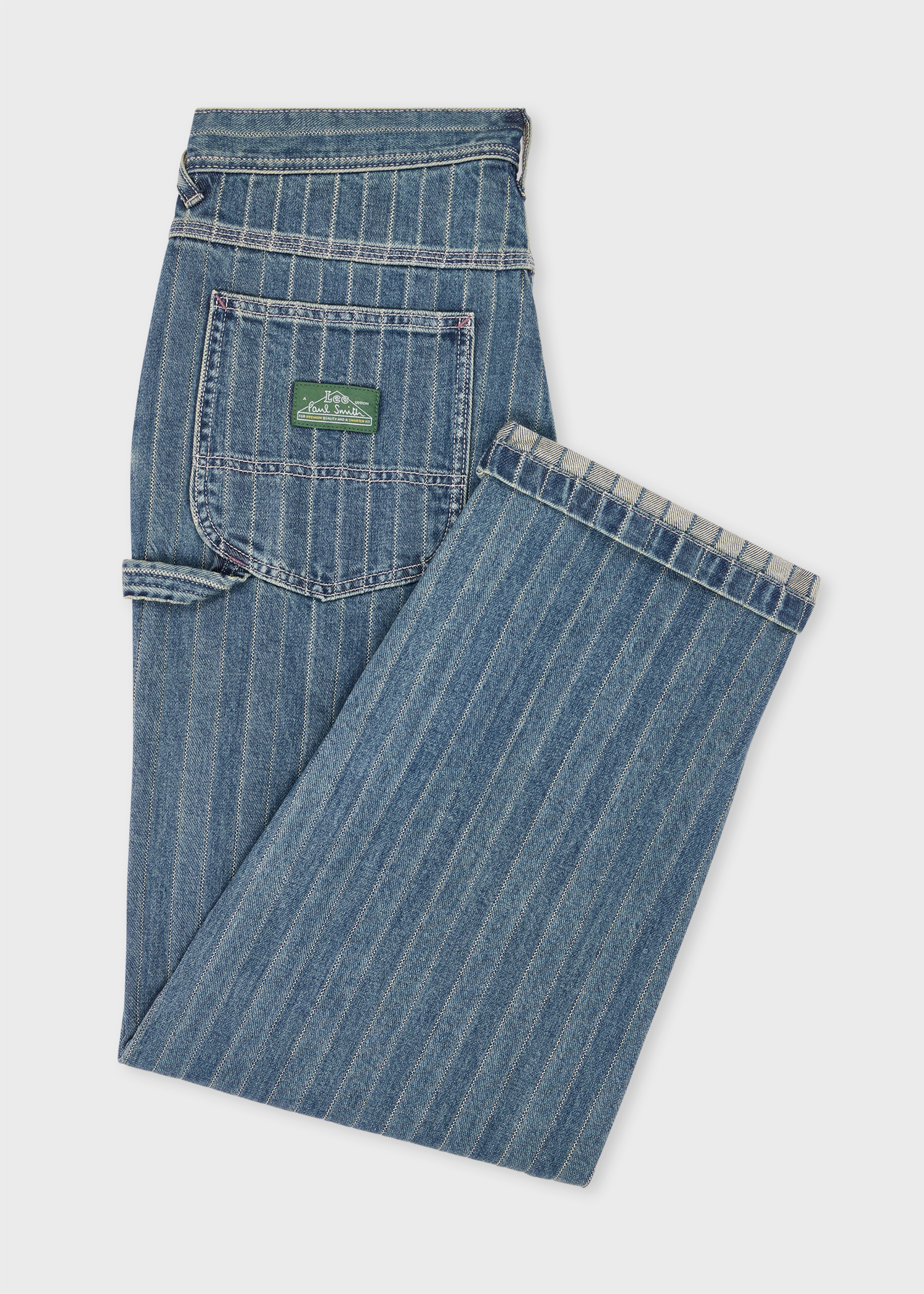 Men's Paul Smith + Lee® Mid-Wash Carpenter Pants