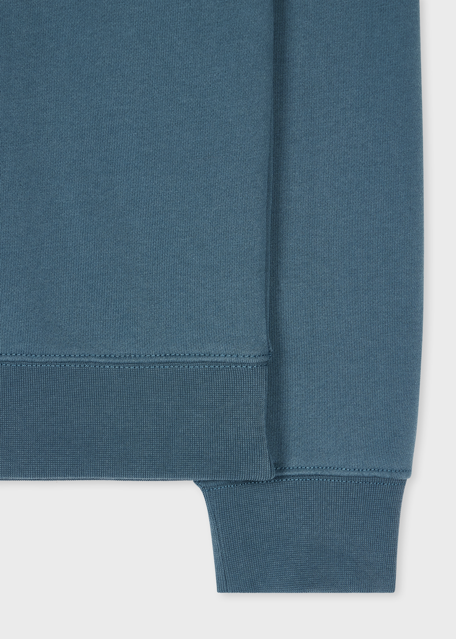 Paul Smith + Lee® Dark Blue Quarter Zip Sweatshirt
