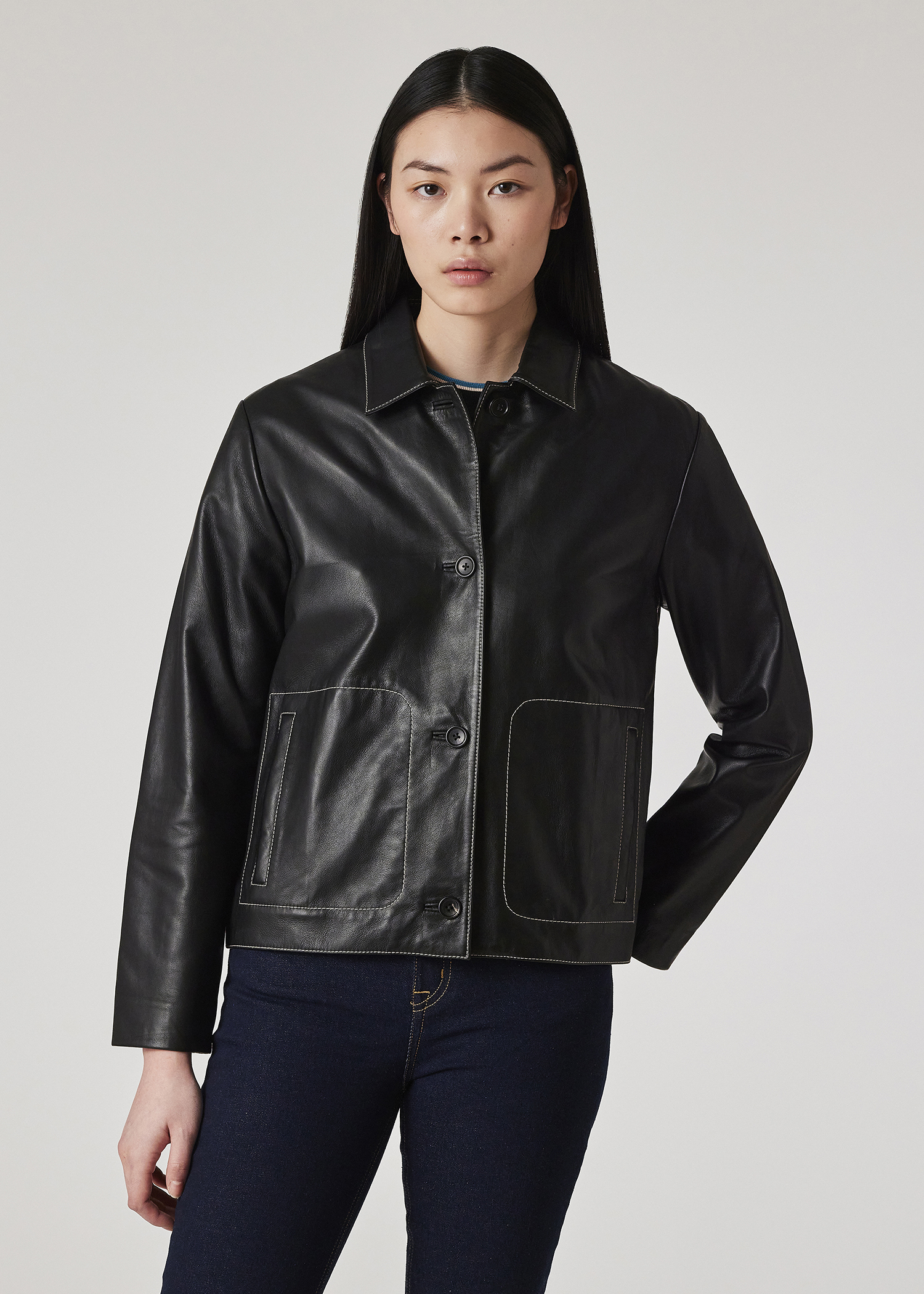 ジャケット PAUL SMITH Woman Jacket Black W1R268CLP11094 79 PAUL SMITH: Jacket woman - Black | Paul Smith jacket