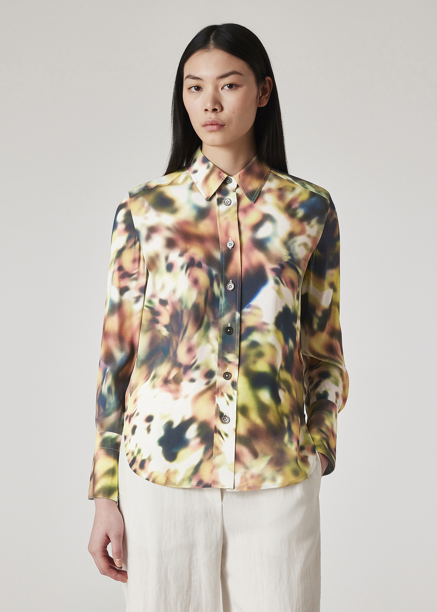 Women's 'Lens Blur Botanical' Shirt