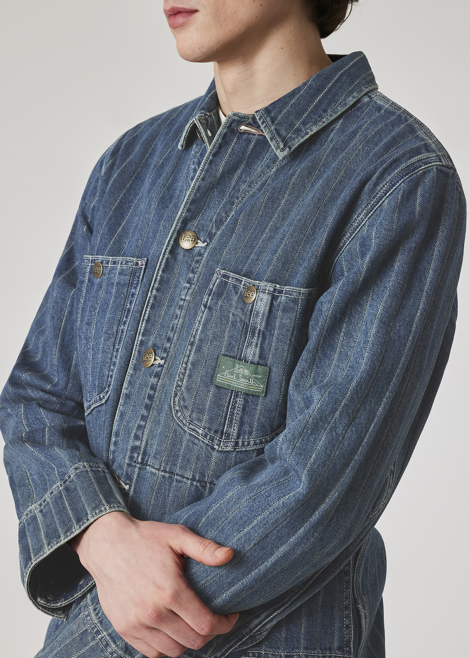 Men's Paul Smith + Lee Mid-Wash Chore Coat