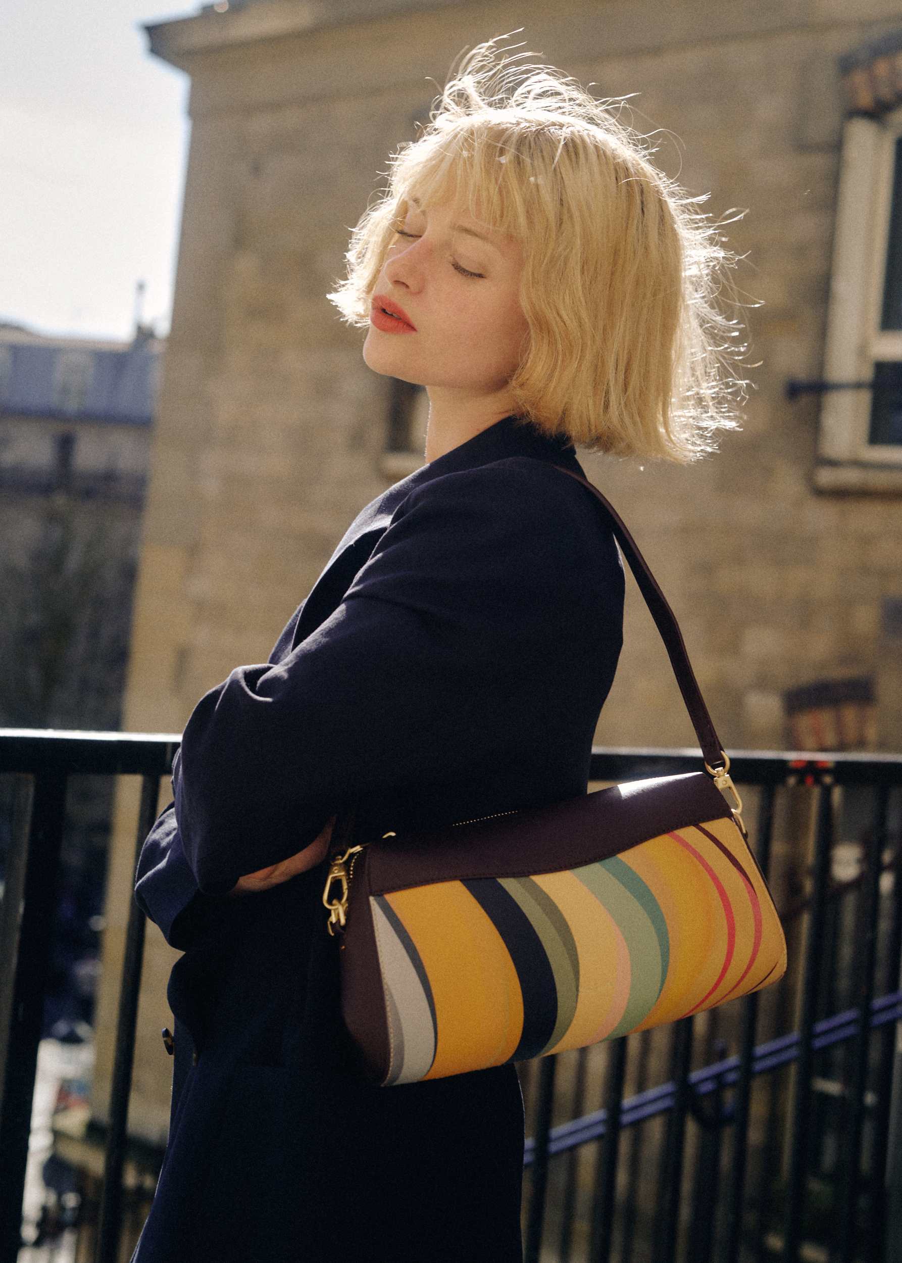 ショルダーバッグ・ポシェット Paul Smith \"Dusky Swirl\" Bag Women's 'Dusky Swirl' Leather Curved Camera Bag