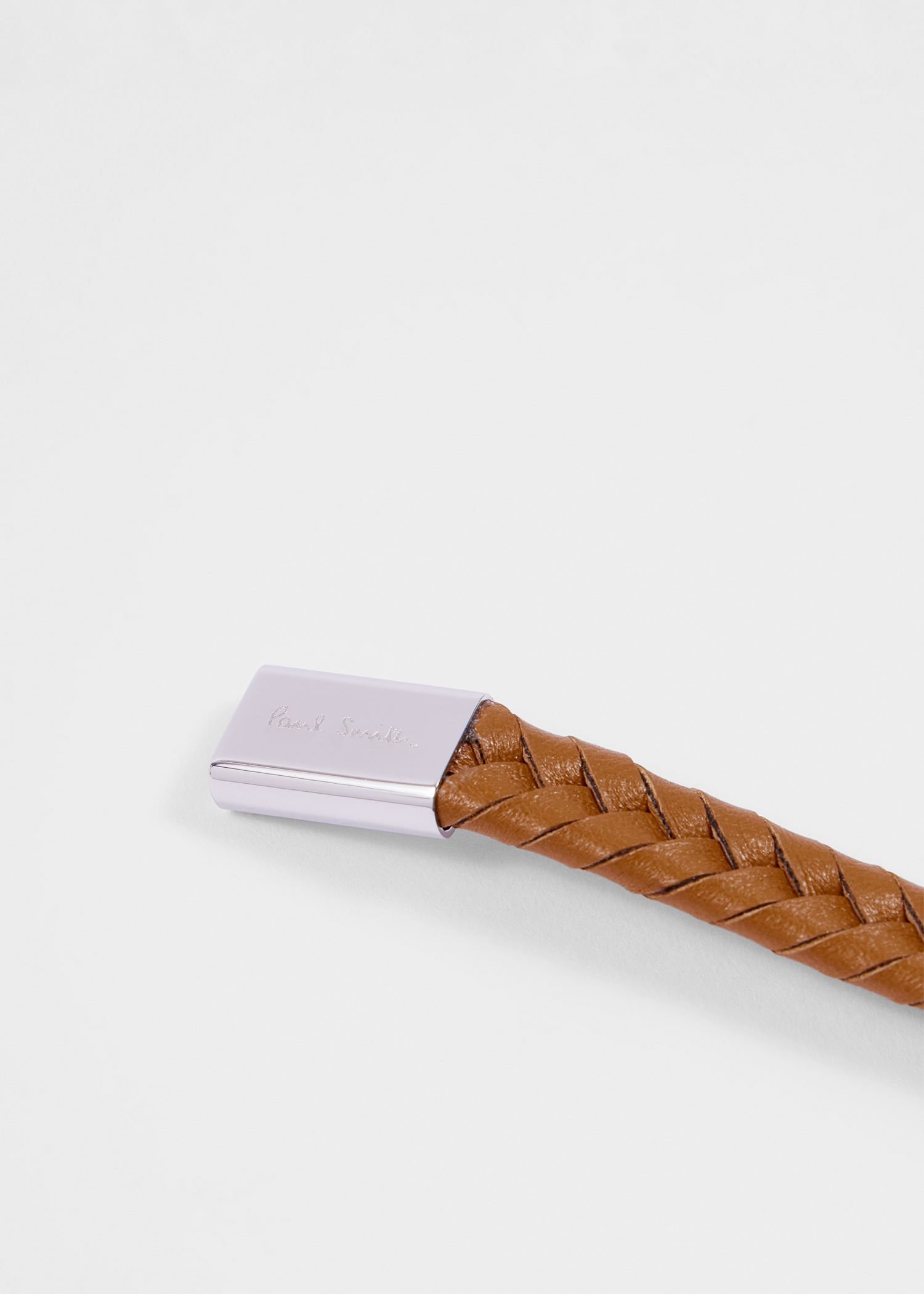 Black Braided Leather Bracelet