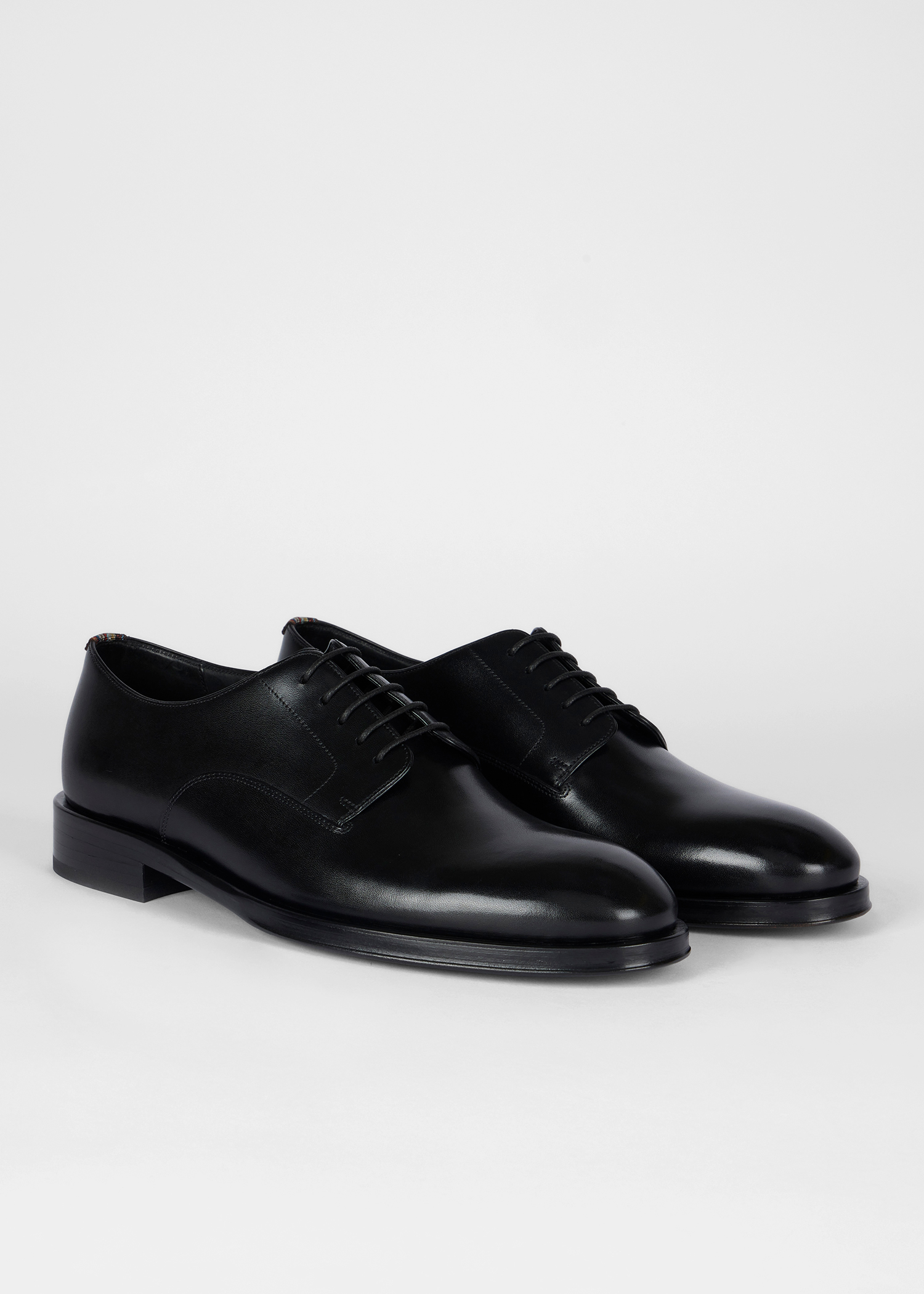 Black Leather 'Jason' Shoes