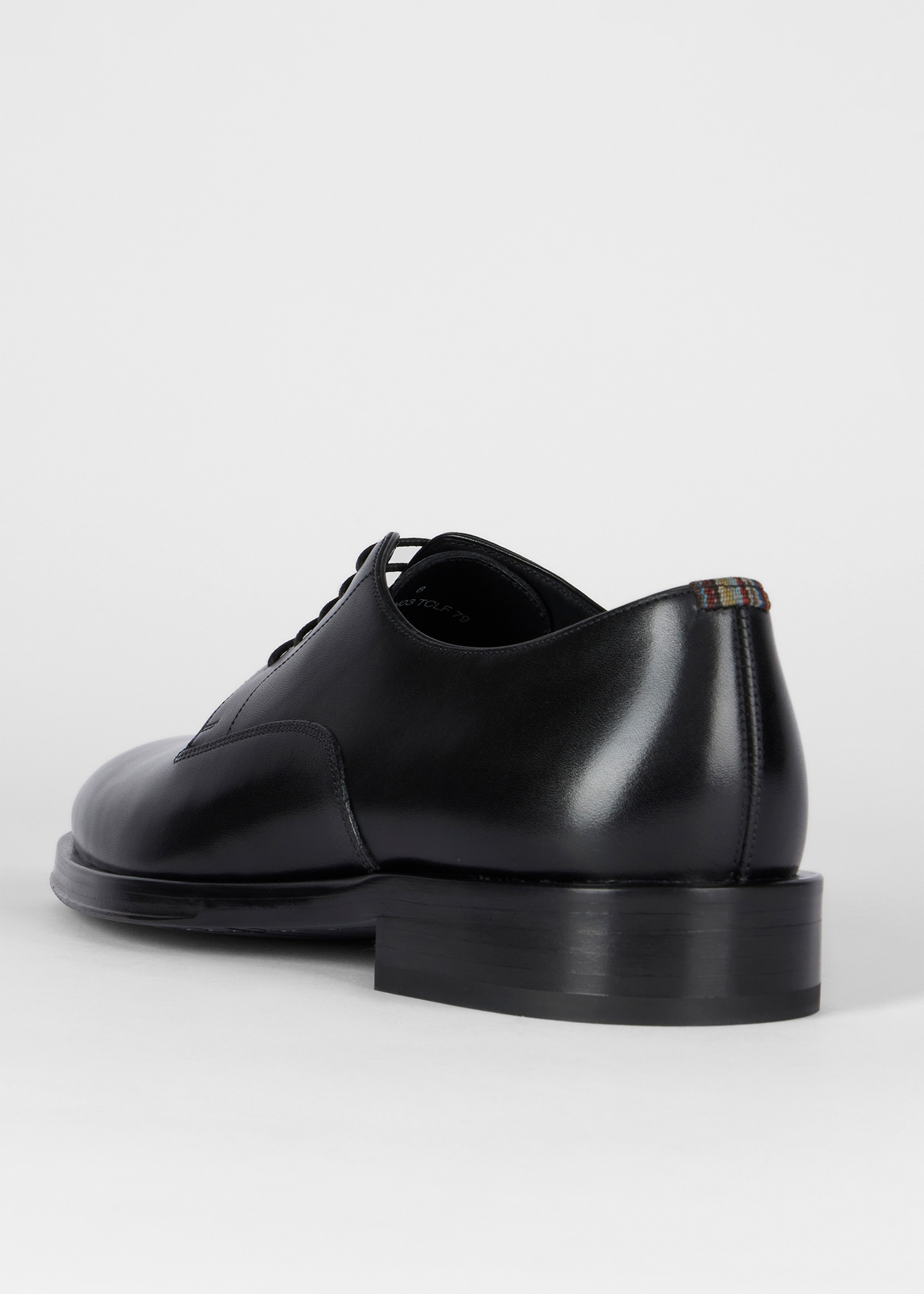 Black Leather 'Jason' Shoes