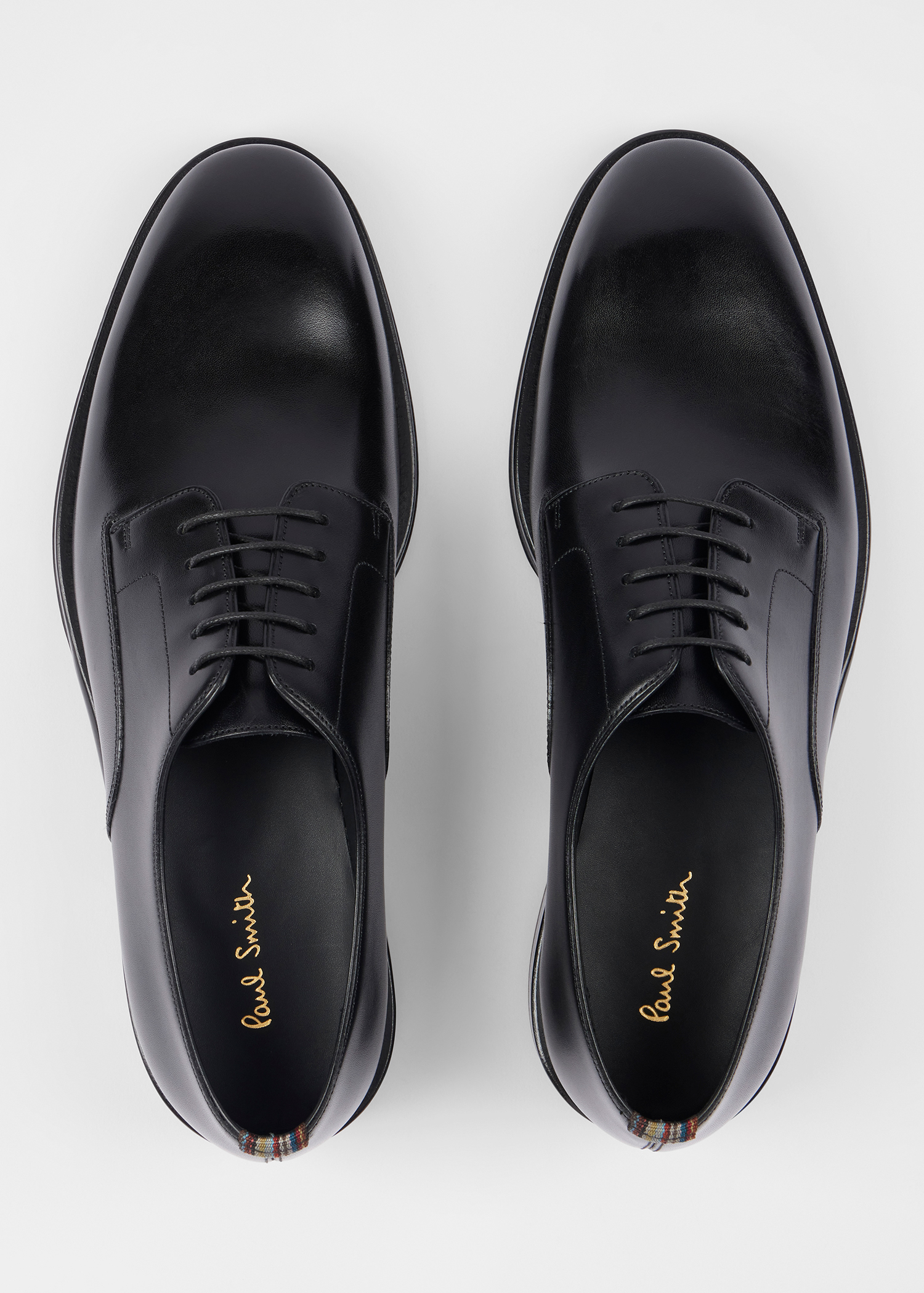 Black Leather 'Jason' Shoes