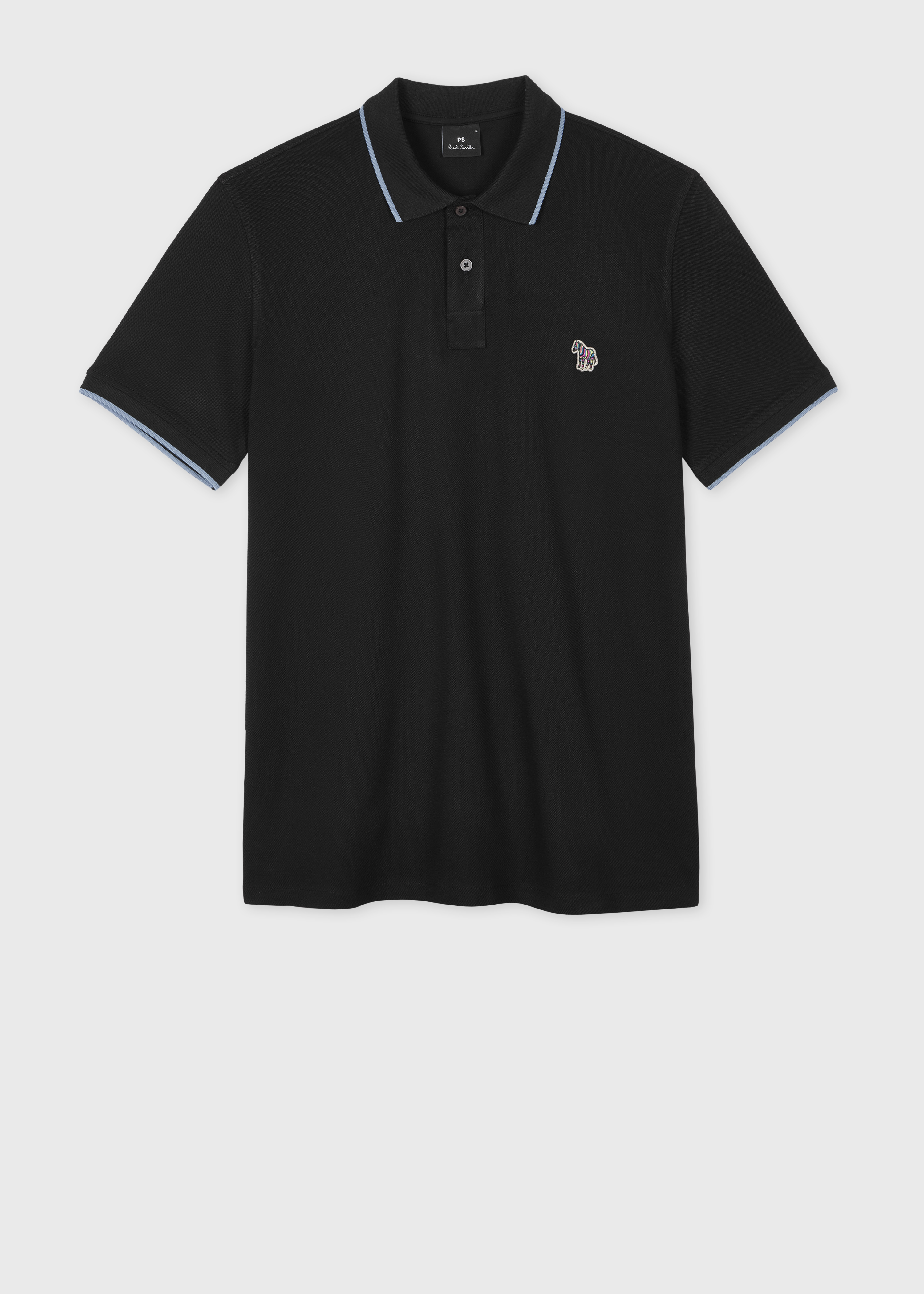 Tシャツ・カットソー Paul Smith POLO SHIRT WITH ZEBRA PATCH (M2R/183K/KZEBRA_79) Paul Smith Cotton-Piqué Zebra Polo Shirt - M2R-183K-KZEBRA-49