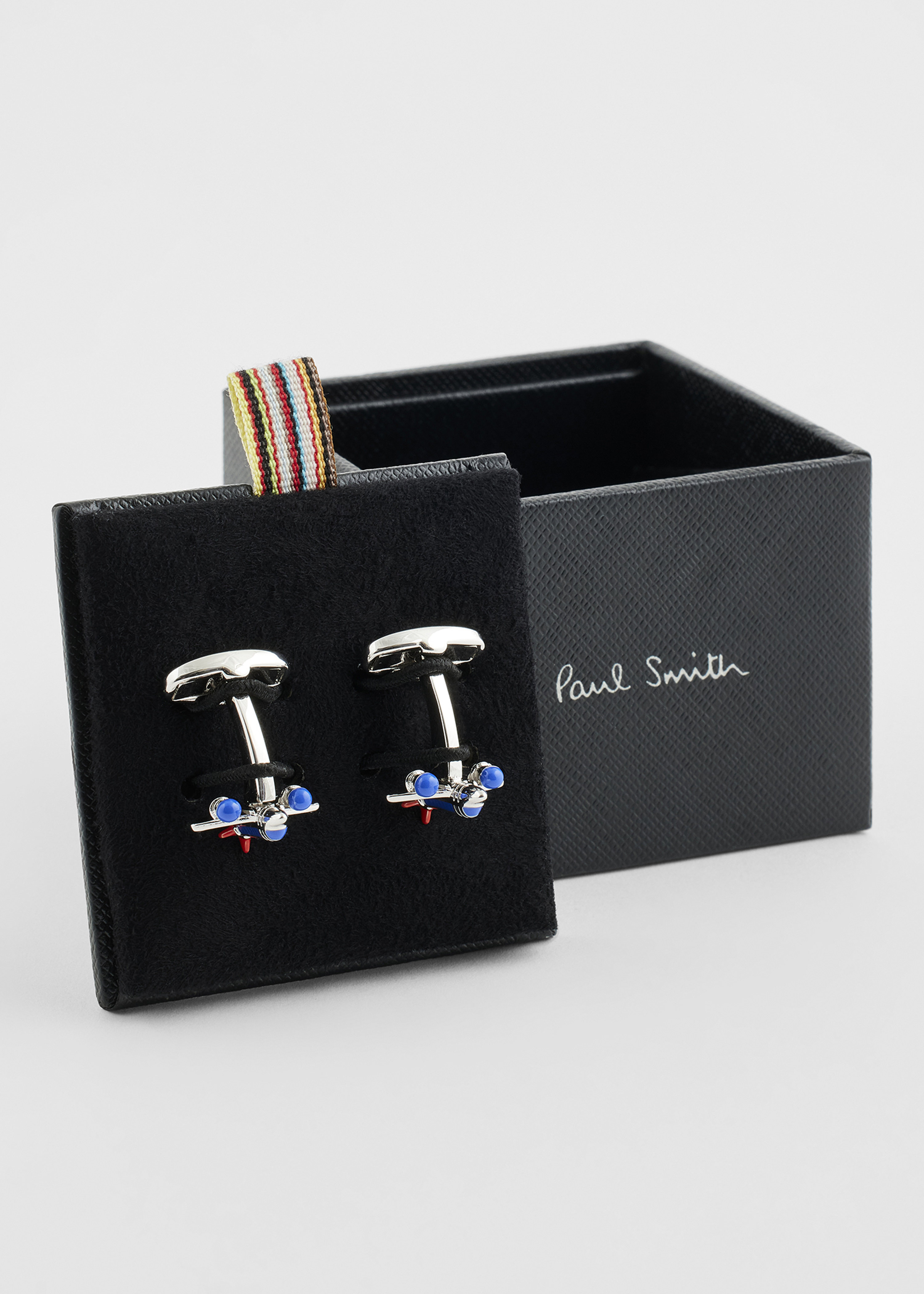Silver 'Aeroplane' Cufflinks