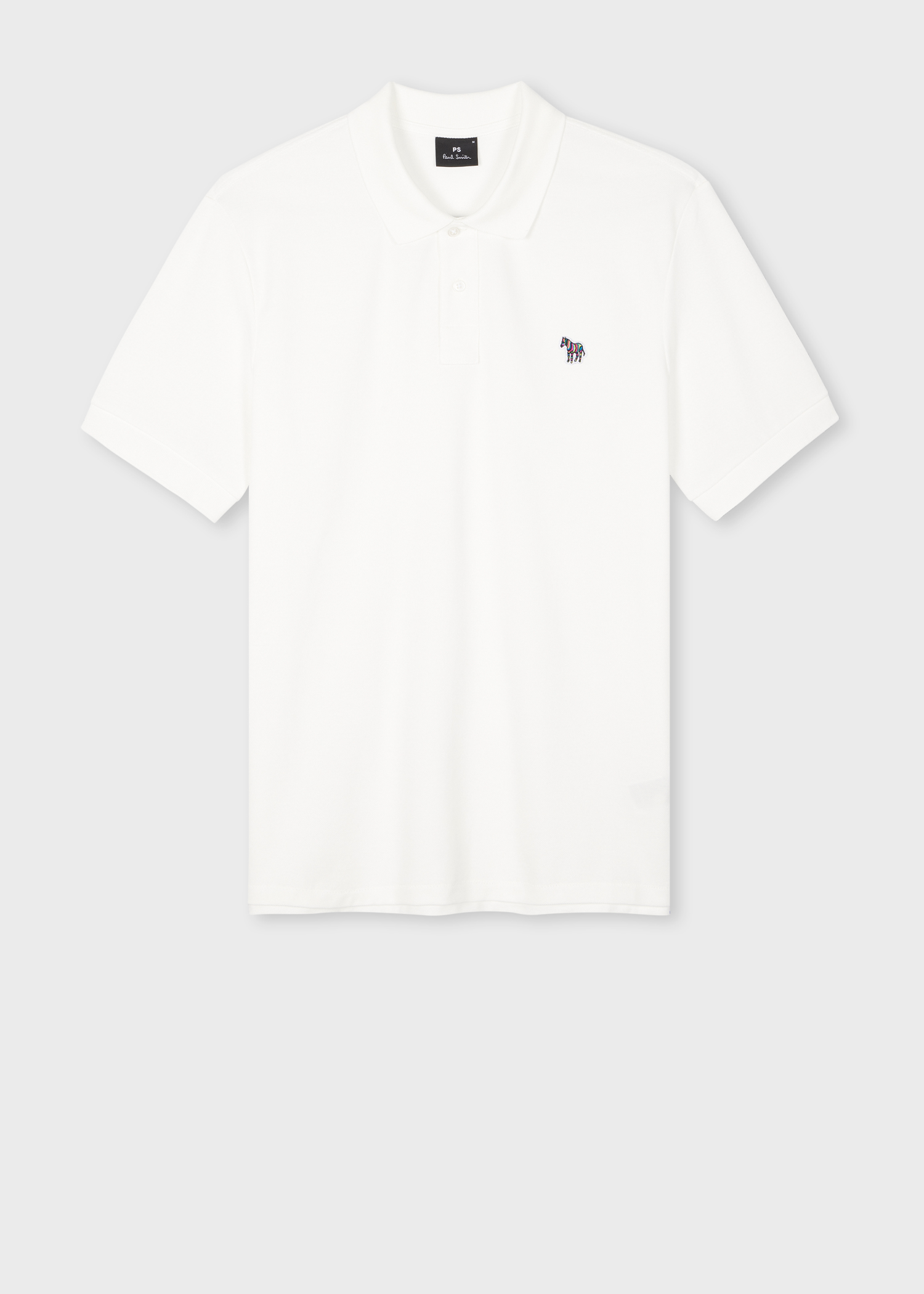 Tシャツ・カットソー Paul Smith REGULAR FIT POLO SHIRT (M2R 183KZ T20067 34C) Men's Dark Green Organic Cotton Zebra Polo Shirt