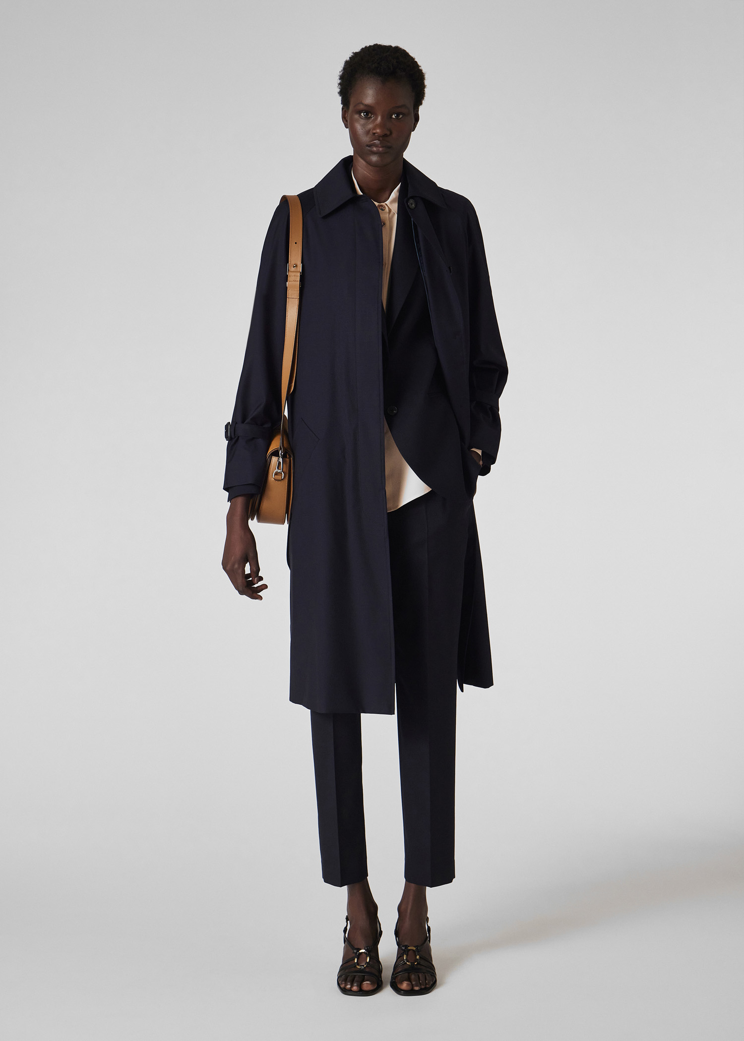 ジャケット・アウター Paul smith alpaca wool long coat navy ex Paul smith alpaca wool long coat navy ex