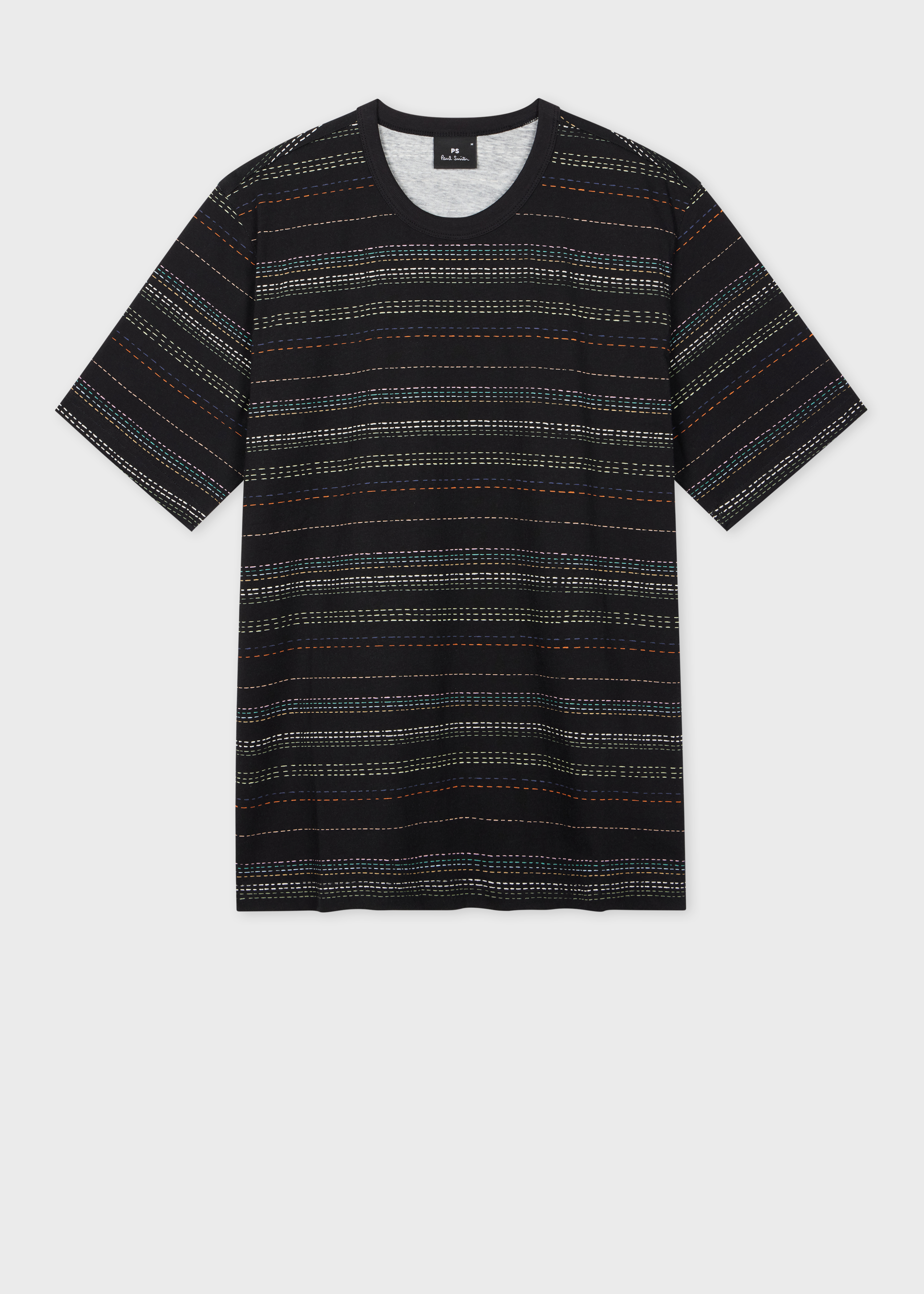 Tシャツ・カットソー PAUL SMITH Men T Shirts M1R112Y M00088 79 Black Paul Smith Cotton T-Shirt M1R112Y.M00088-79 BLACK | IlDuomo