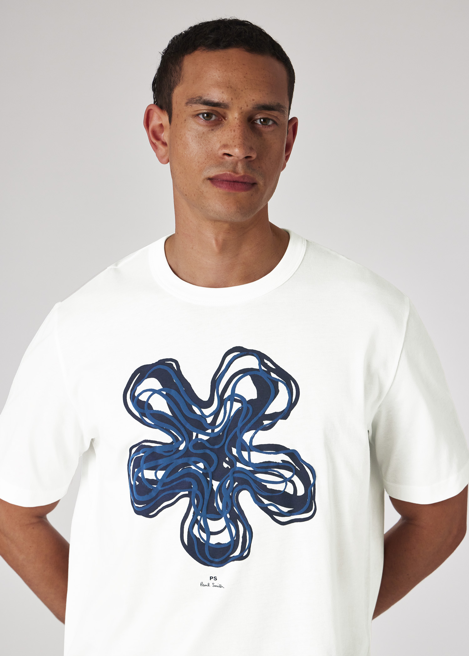 Tシャツ・カットソー PAUL SMITH COTTON T-SHIRT PAUL SMITH Striped cotton-jersey T-shirt | THE OUTNET