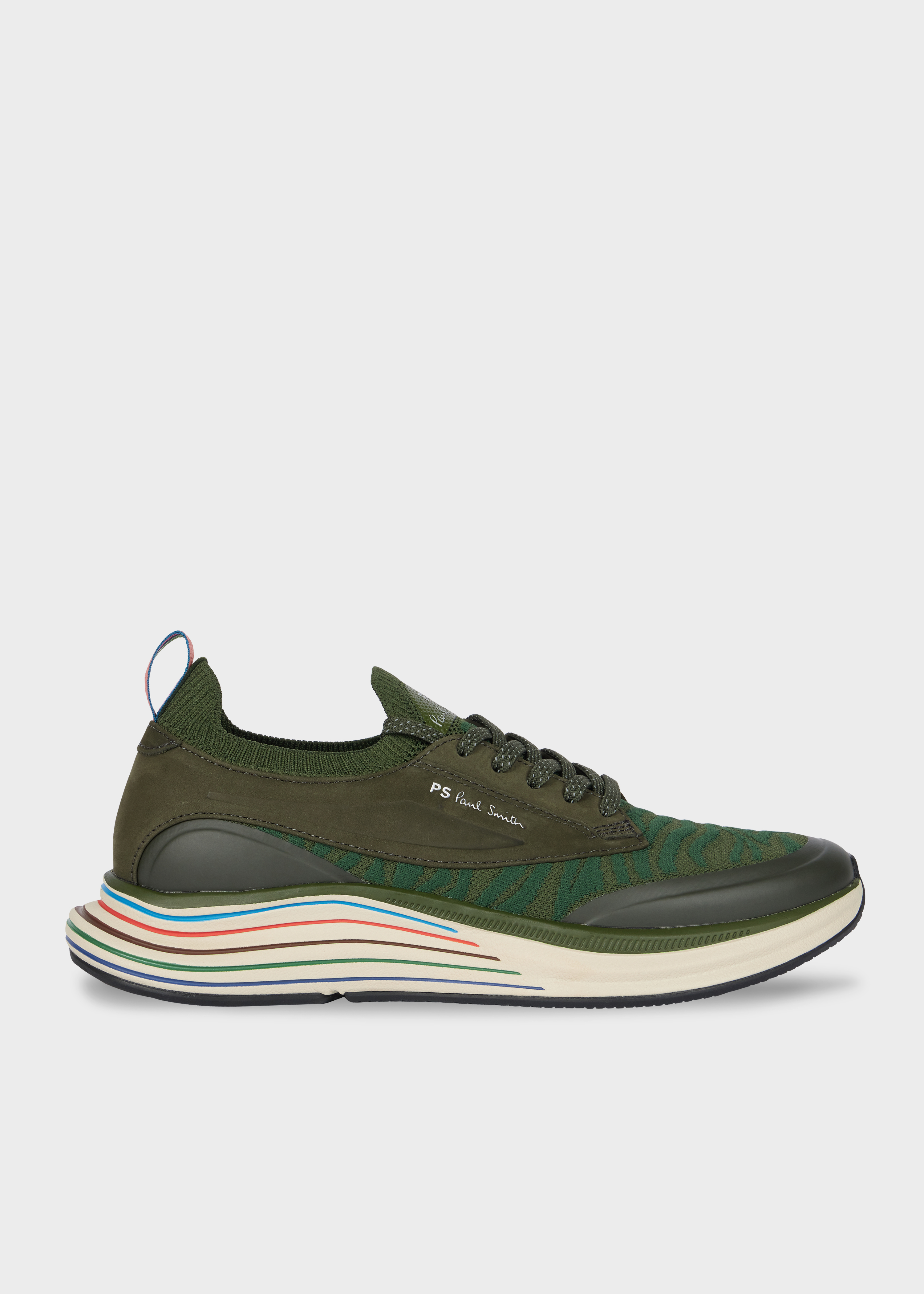 Men's Dark Green 'Volt' Trainers