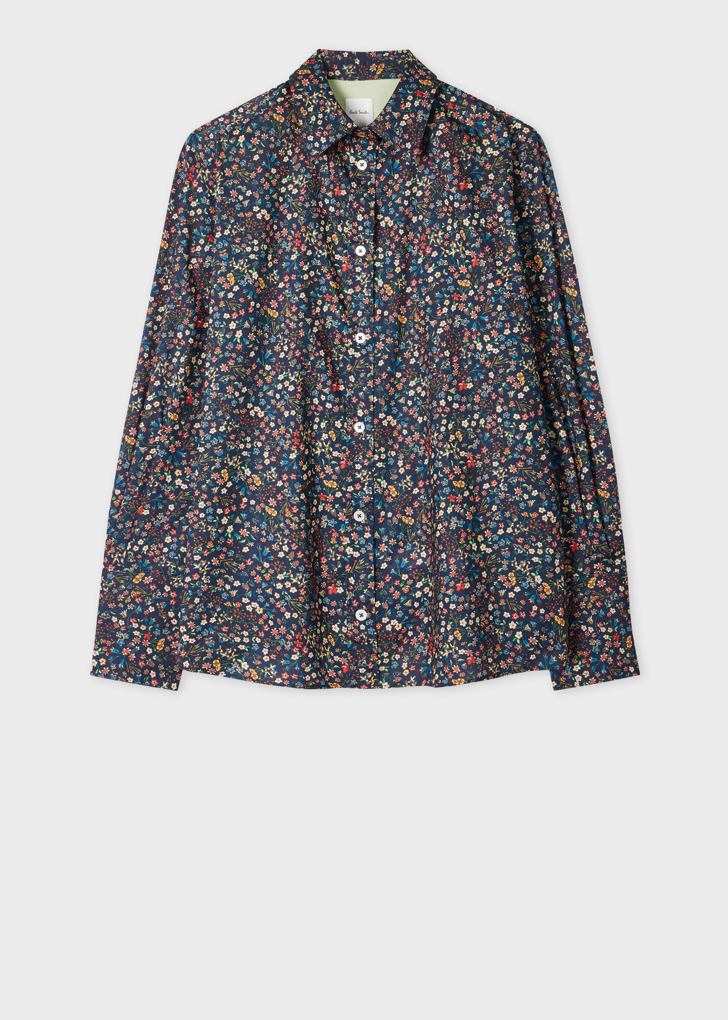 Tシャツ・カットソー Paul Smith SS23 LIBERTY PRINT SHIRT (M1R/006L/K01910_02) PAUL SMITH LIBERTY PRINT SHIRT | Garmentory