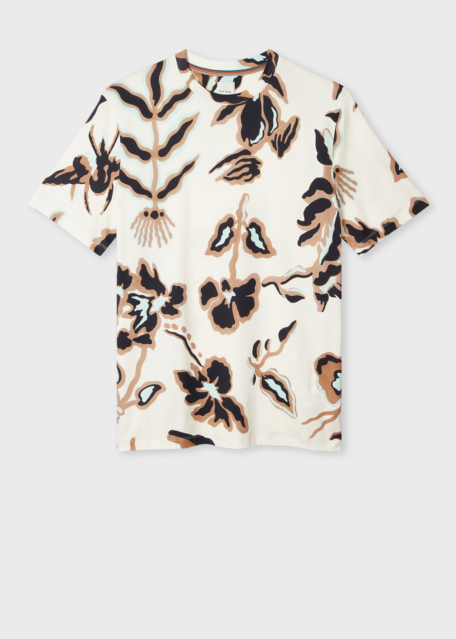 Ecru 'Bohemia' Print T-Shirt