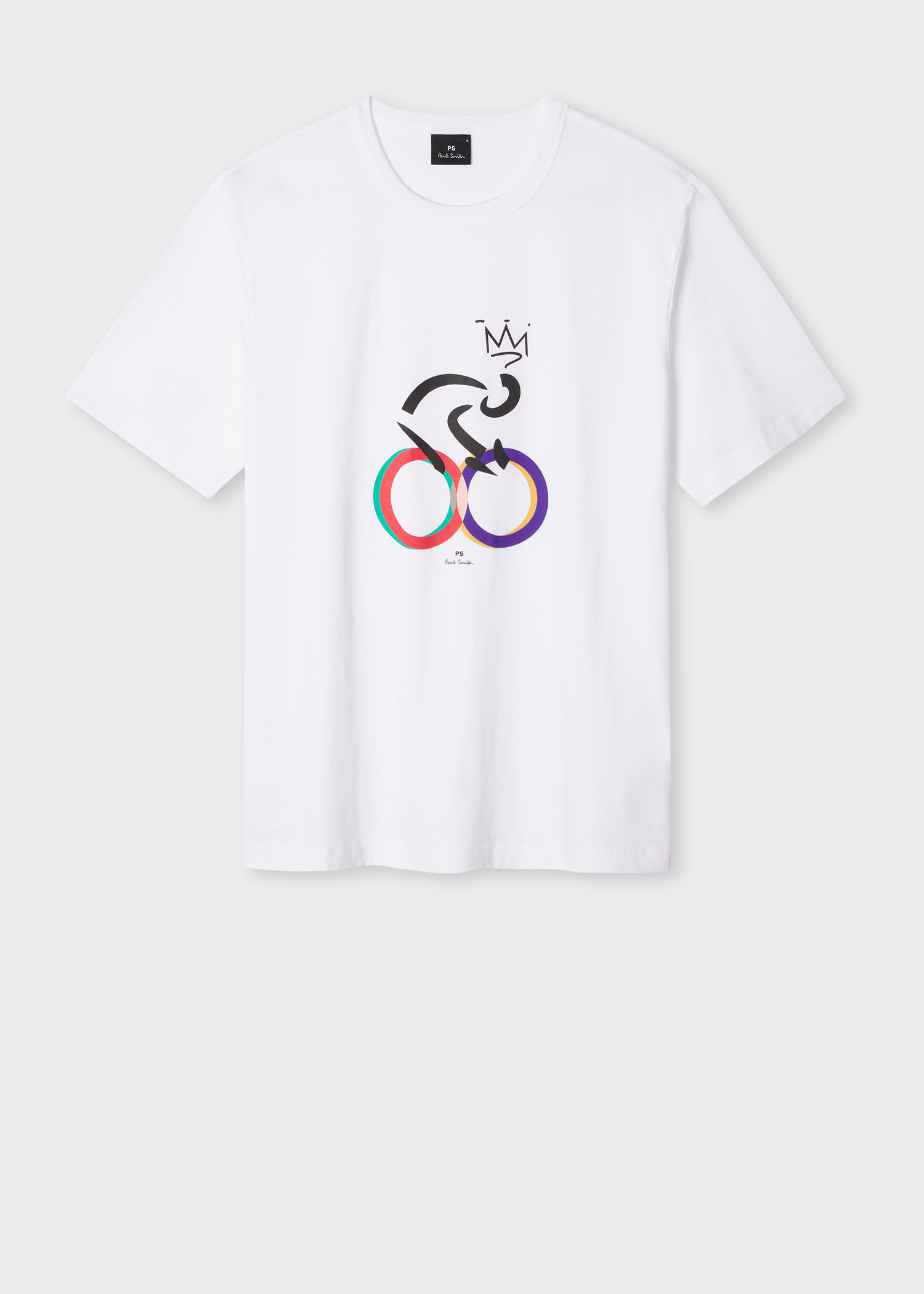 【関税込み】PS by Paul Smith ホワイト Bike Tシャツ 25616745_55701565_600.jpg