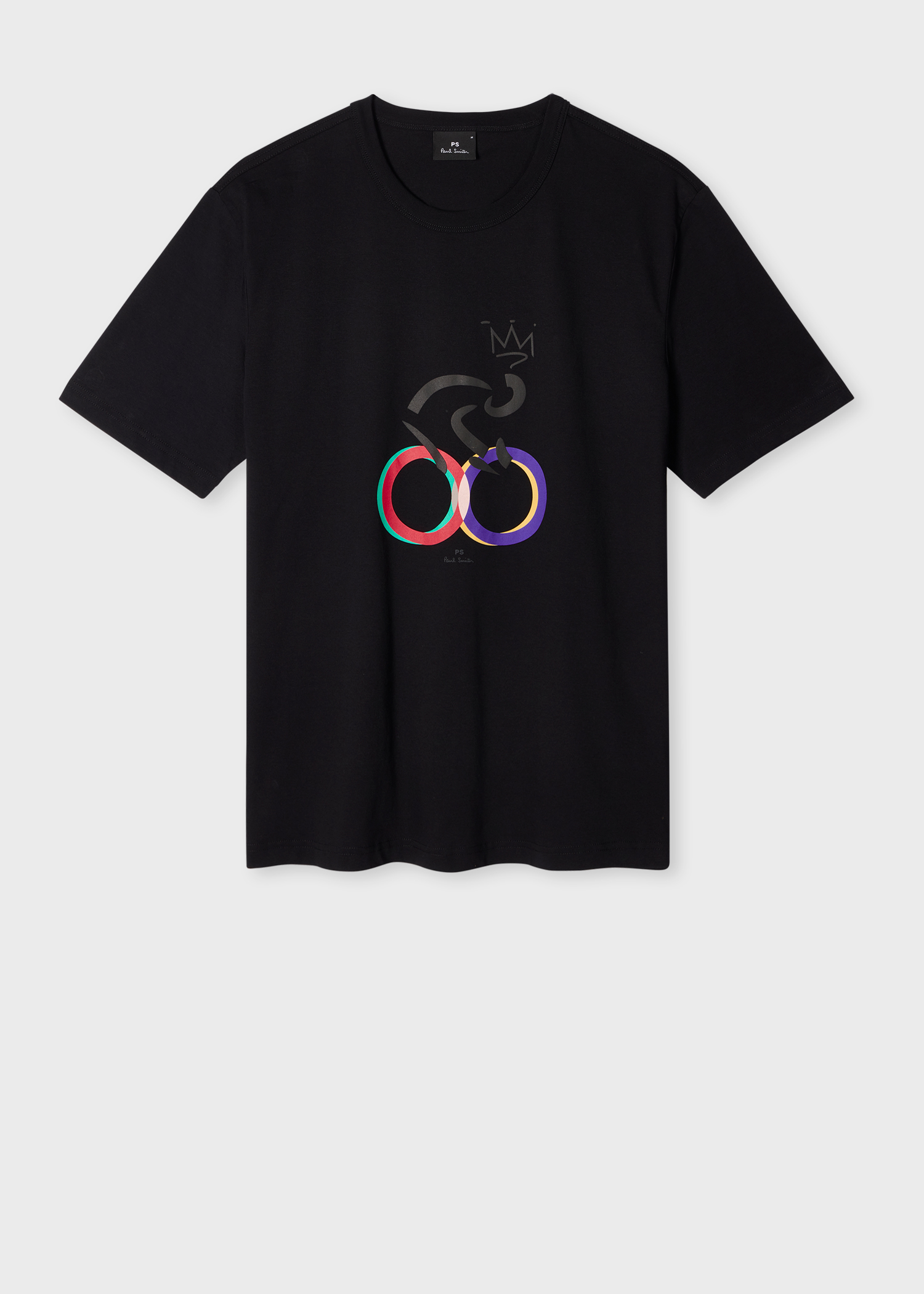 Tシャツ・カットソー PS PAUL SMITH Men T-shirt Black M2R011RLP4253 79 Ps Paul Smithアウトレット：Tシャツ メンズ - ブラック