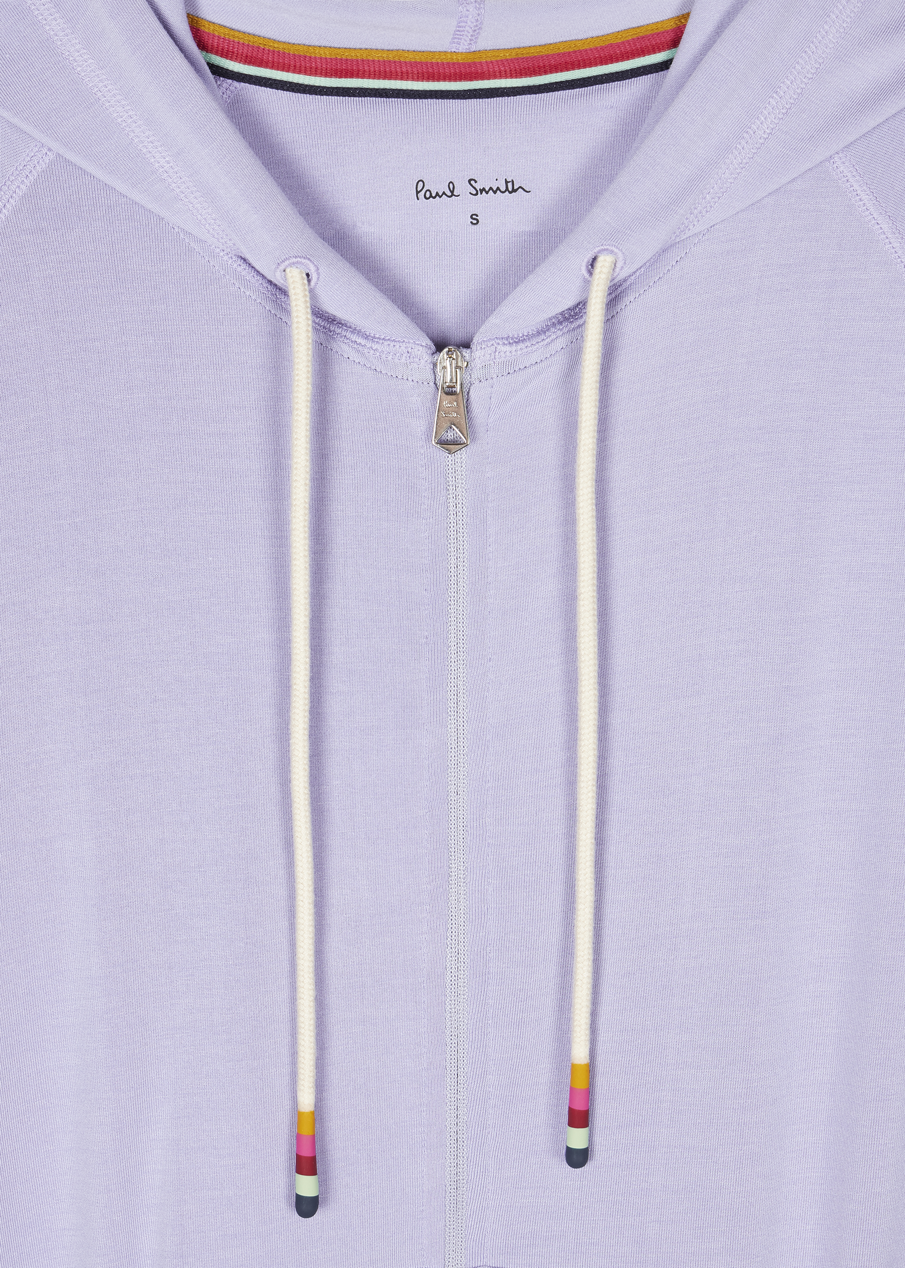 Women's Lilac Modal-Blend Zip Lounge Hoodie Paul Smith