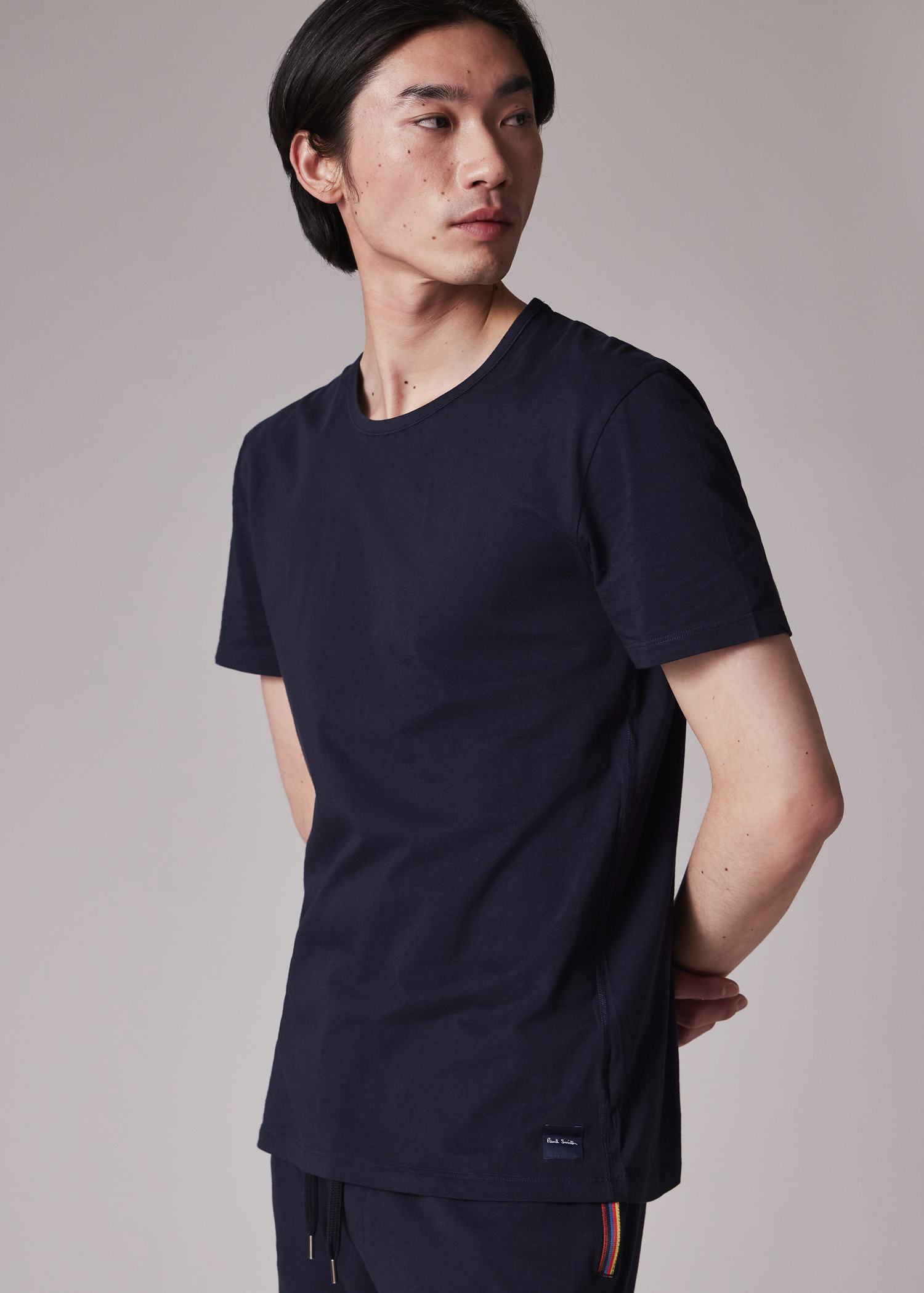 Men's Black Cotton T-Shirt