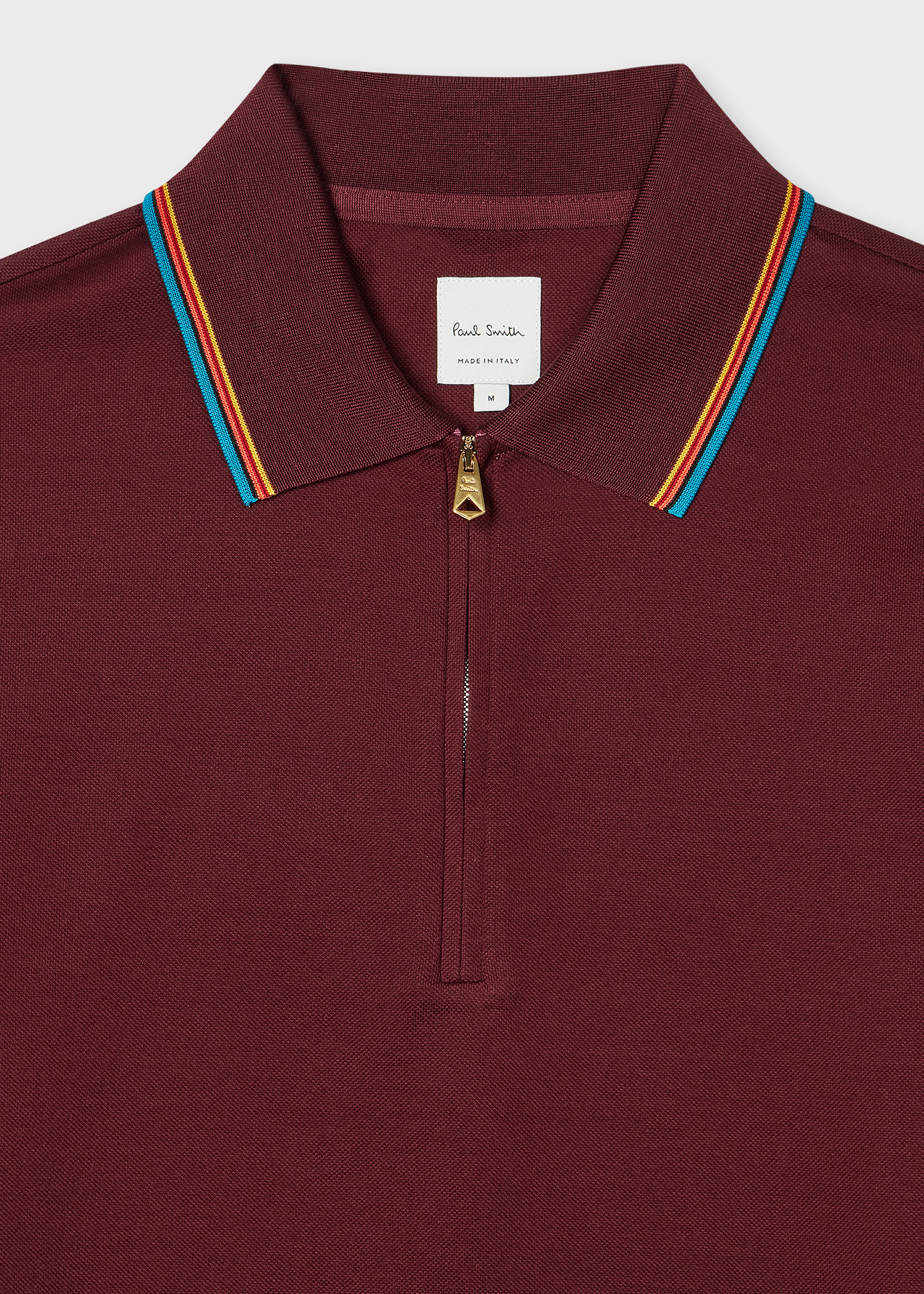 Tシャツ・カットソー Paul Smith FW25 ZIP POLO. (M1R 487Y L00089 28B) M1R-487Y-L00089-79_10.jpg