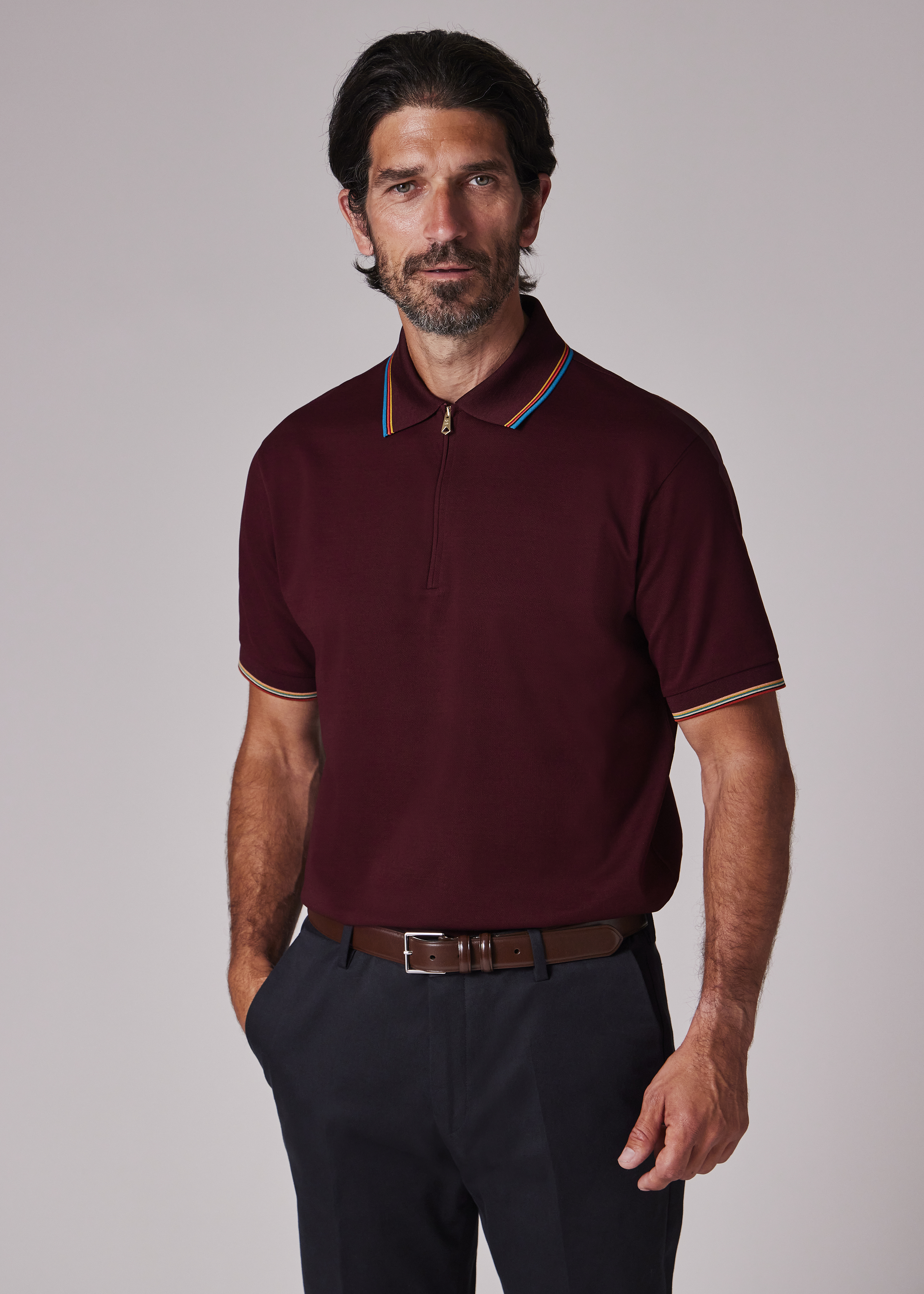 *Paul Smith* \"Signature Stripe\"ポケット 半袖カットソー Paul Smith｜