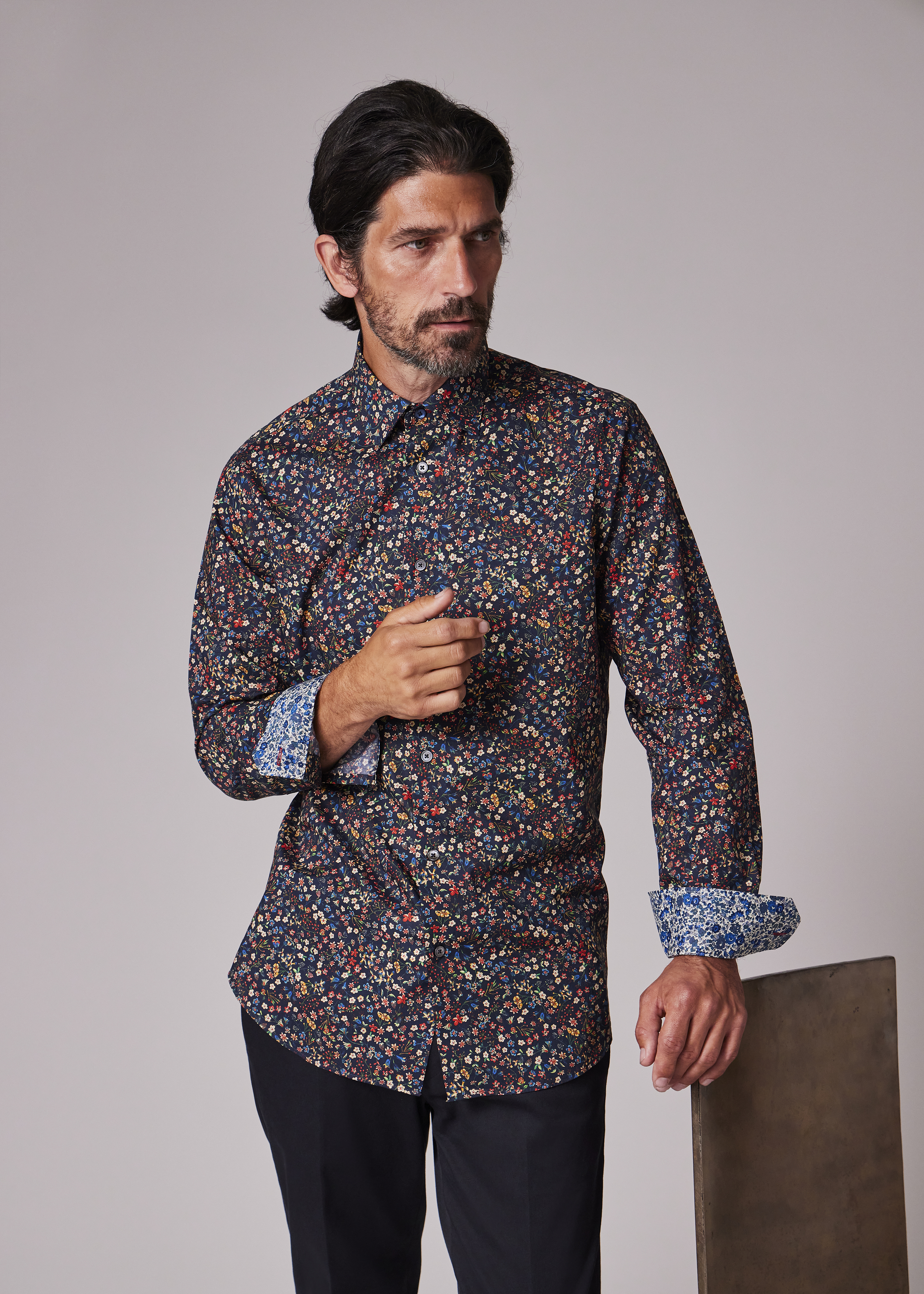 Tシャツ・カットソー Paul Smith SS23 LIBERTY PRINT SHIRT (M1R/006L/K01910_02) PAUL SMITH LIBERTY PRINT SHIRT | Garmentory