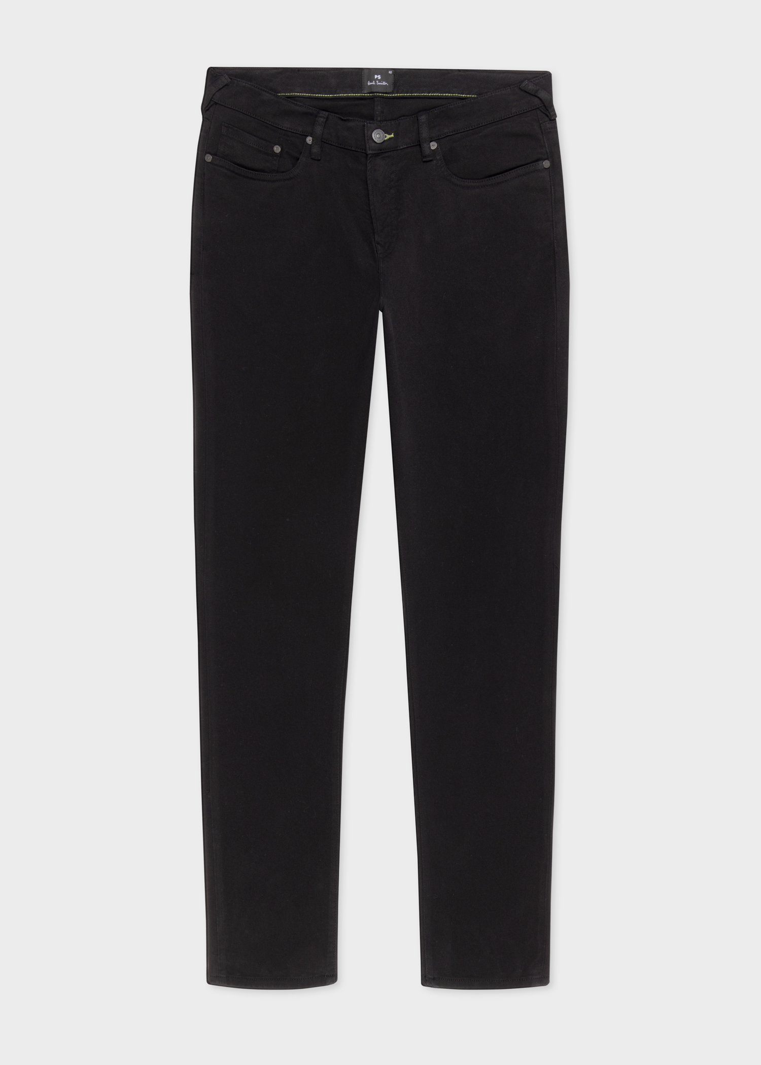 新製品情報も満載 Tapered-Fit Men's Black Jeans Garment-Dye ジャケット・アウター