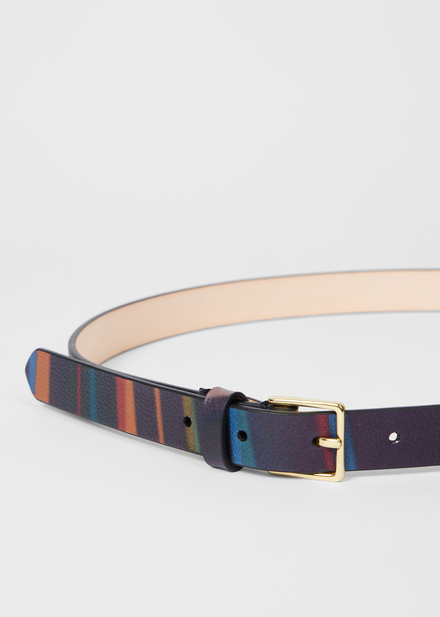 Paul Smith Dusky Swirl Multicolor Leather Belt Paul Smith  main image 4