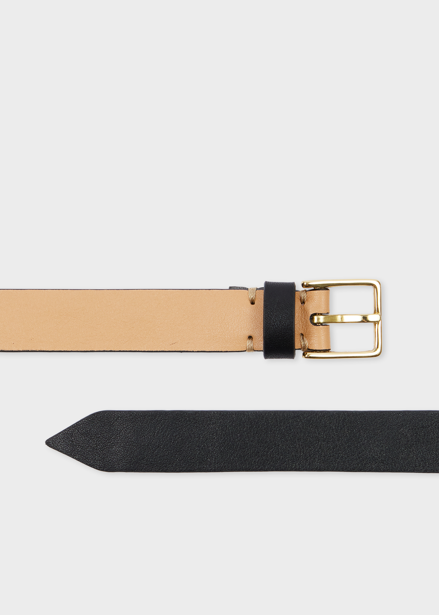 Women's Leather Colourblock Belt