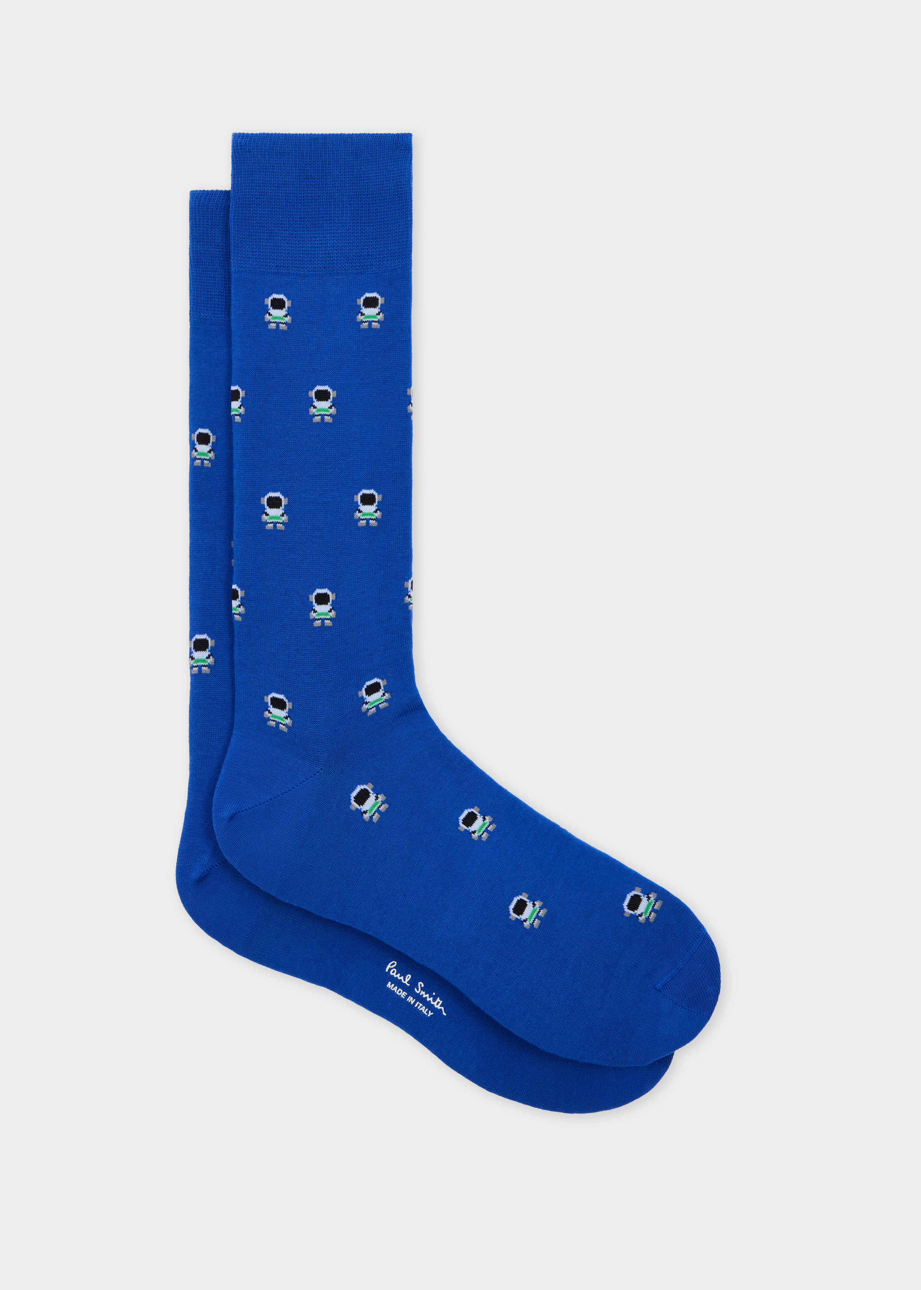 Blue 'Astronaut' Socks