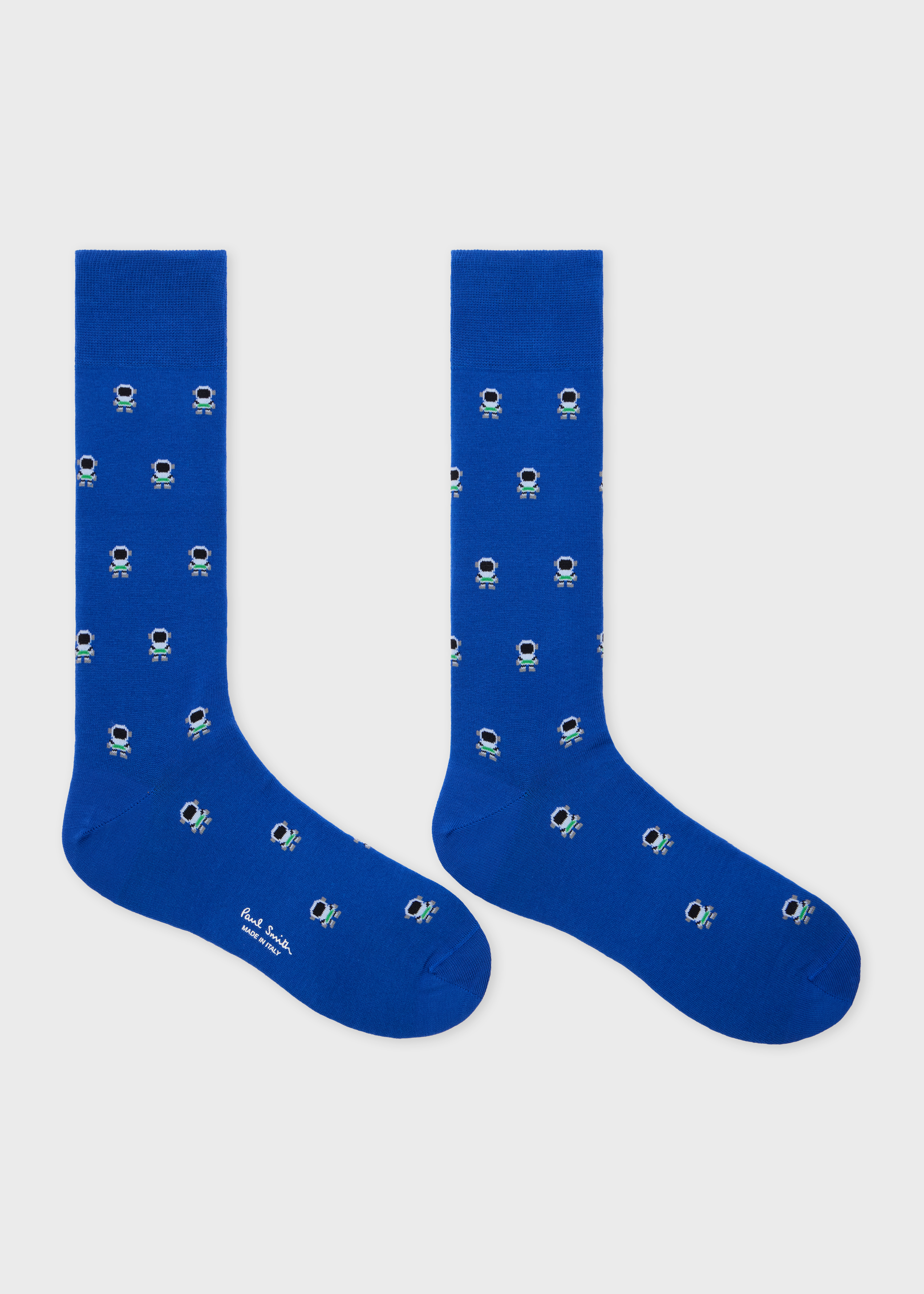 Blue 'Astronaut' Socks