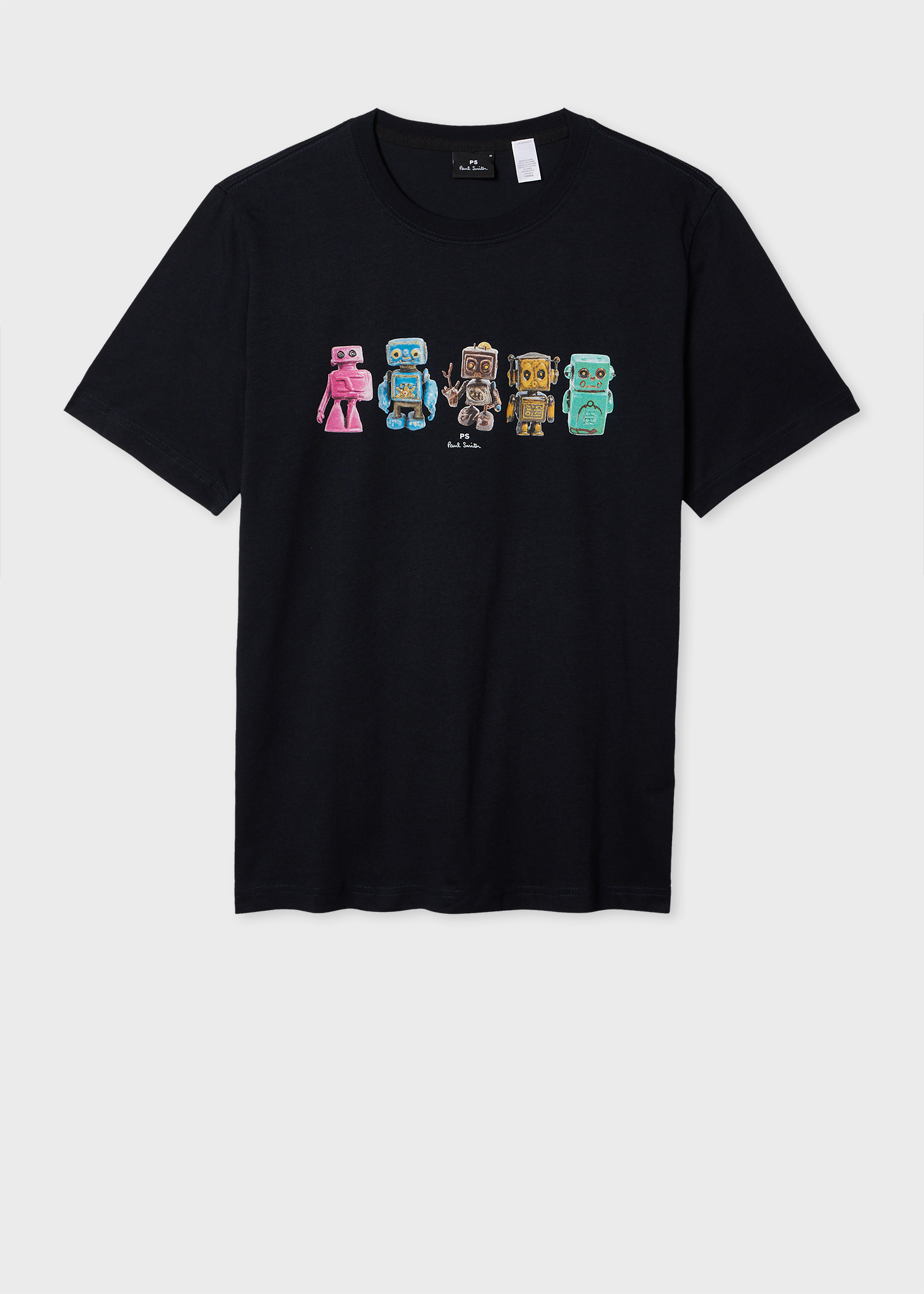 Paul Smith｜ (M2R 011R PP5132 01) Paul Smith Bunny Print T-Shirt - White M2R-011R-PP5132-01