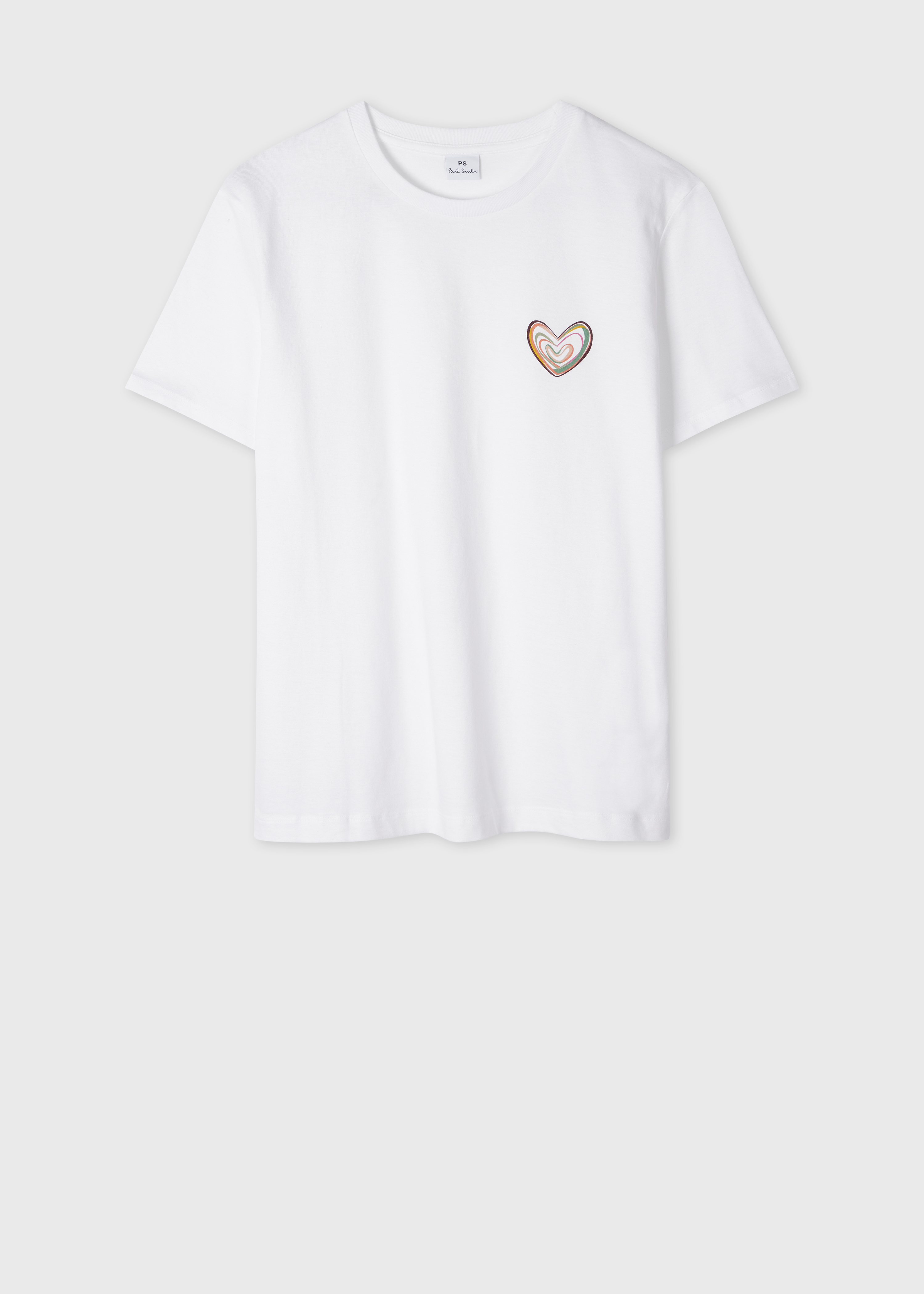 Women's Organic Cotton 'Swirl' Heart T-Shirt