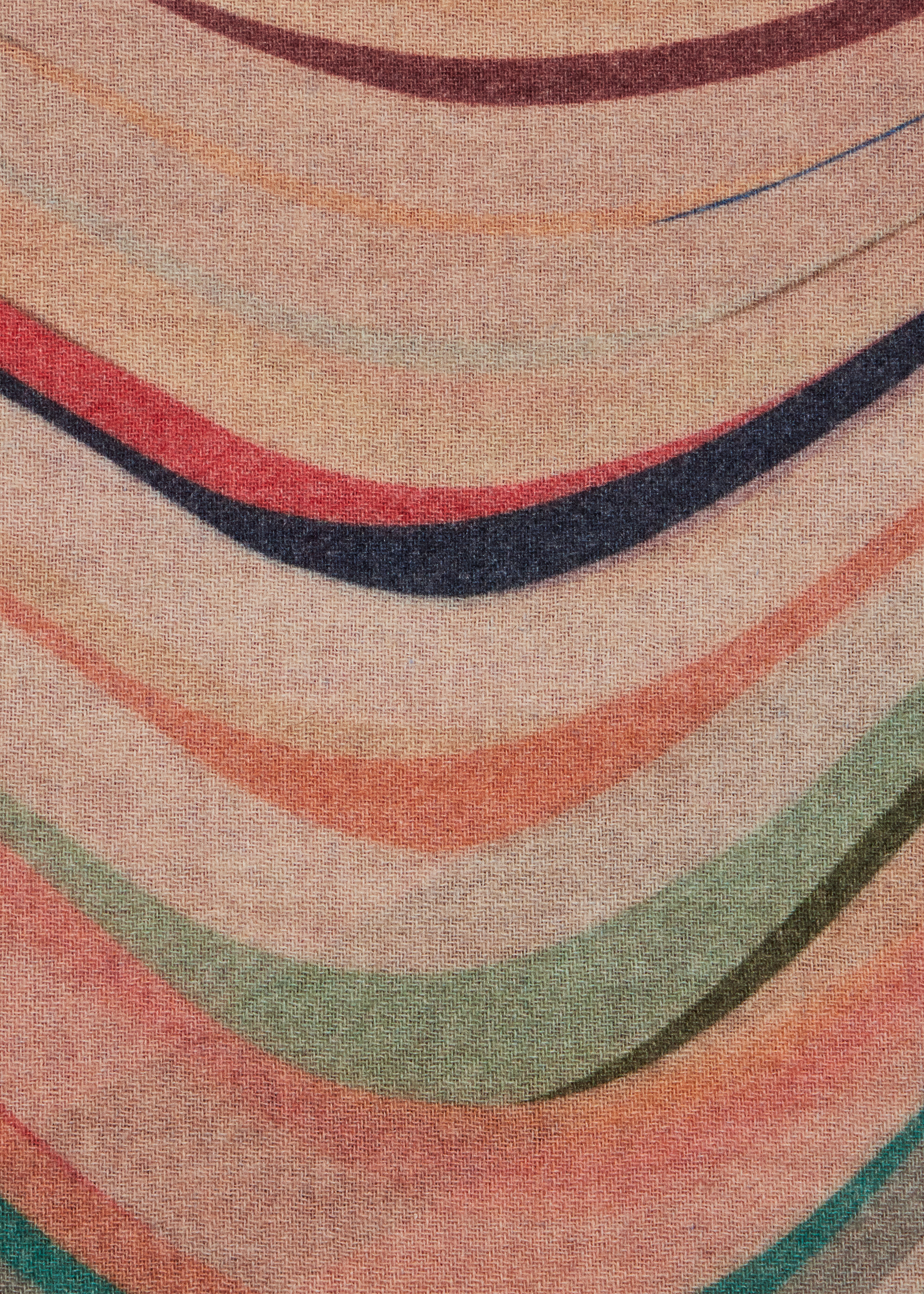 【関税&送料込】Paul Smith Swirl Linen Scarf Women's Linen-Blend 'Swirl' Scarf