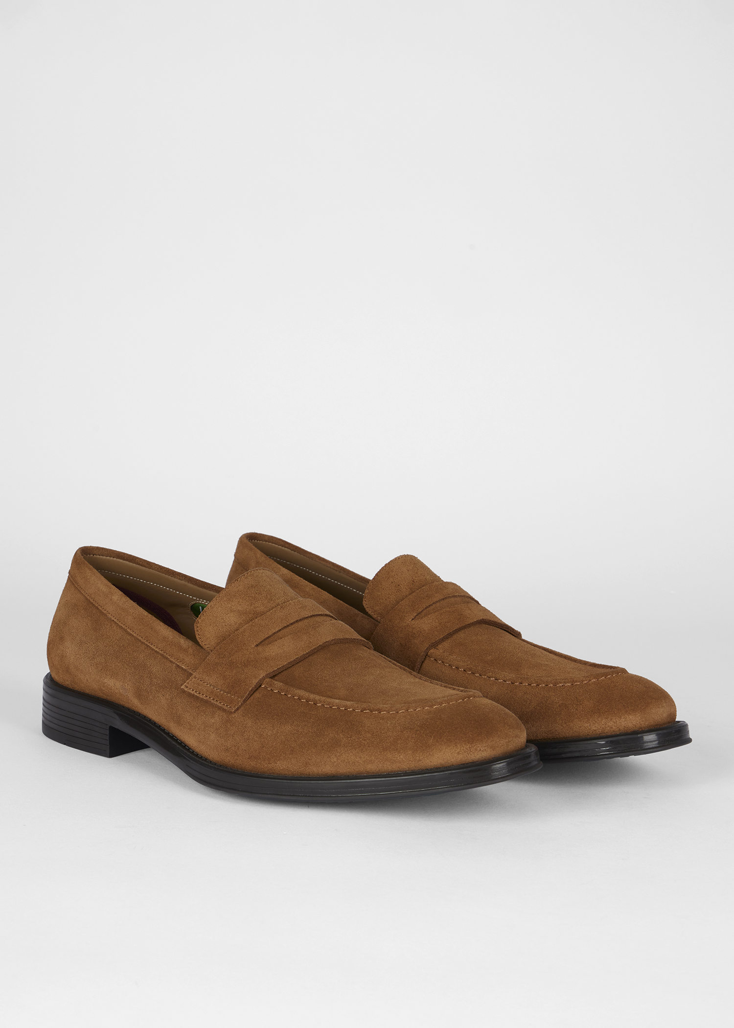 Tan Suede 'Pierce' Loafers