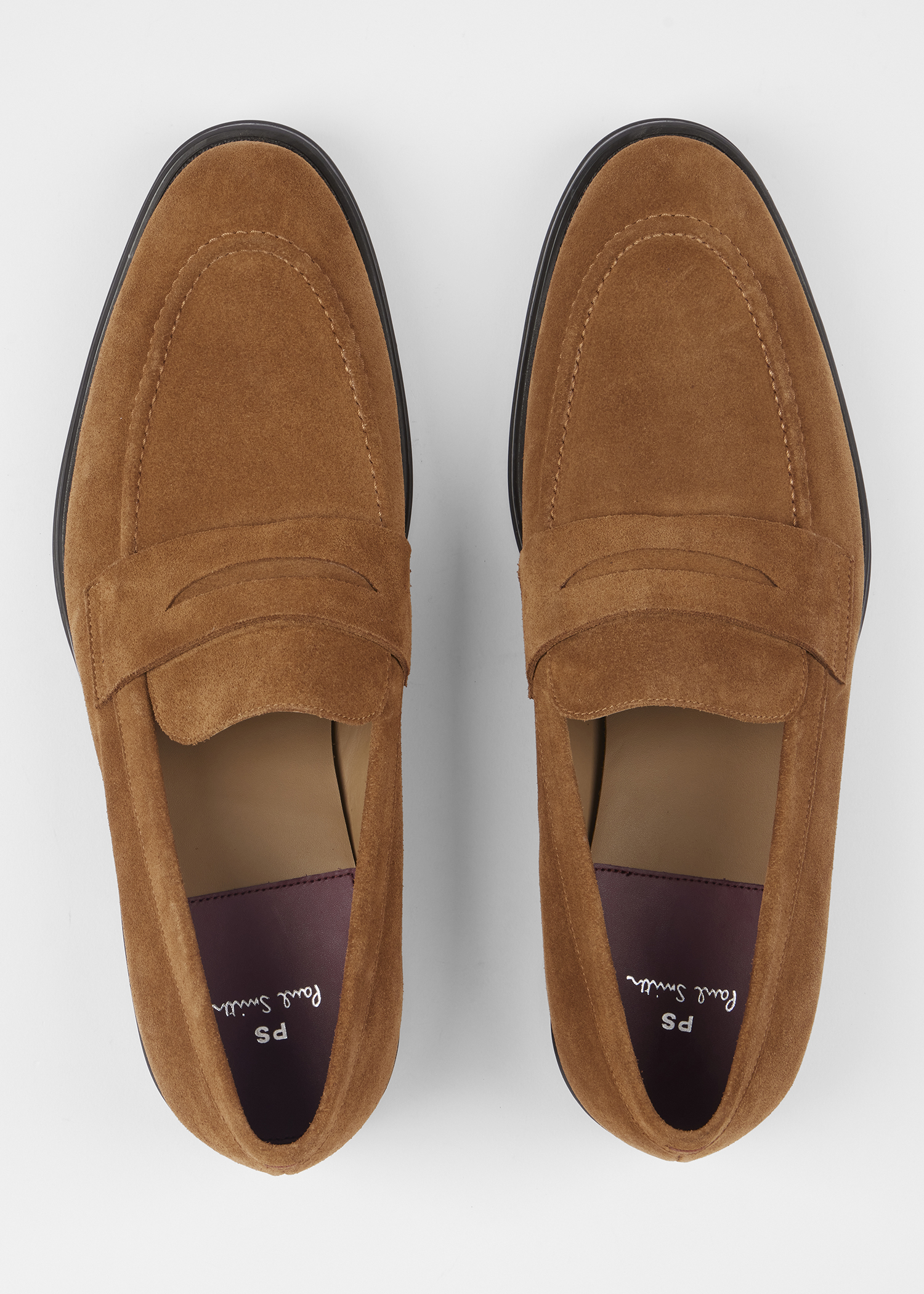 Tan Suede 'Pierce' Loafers