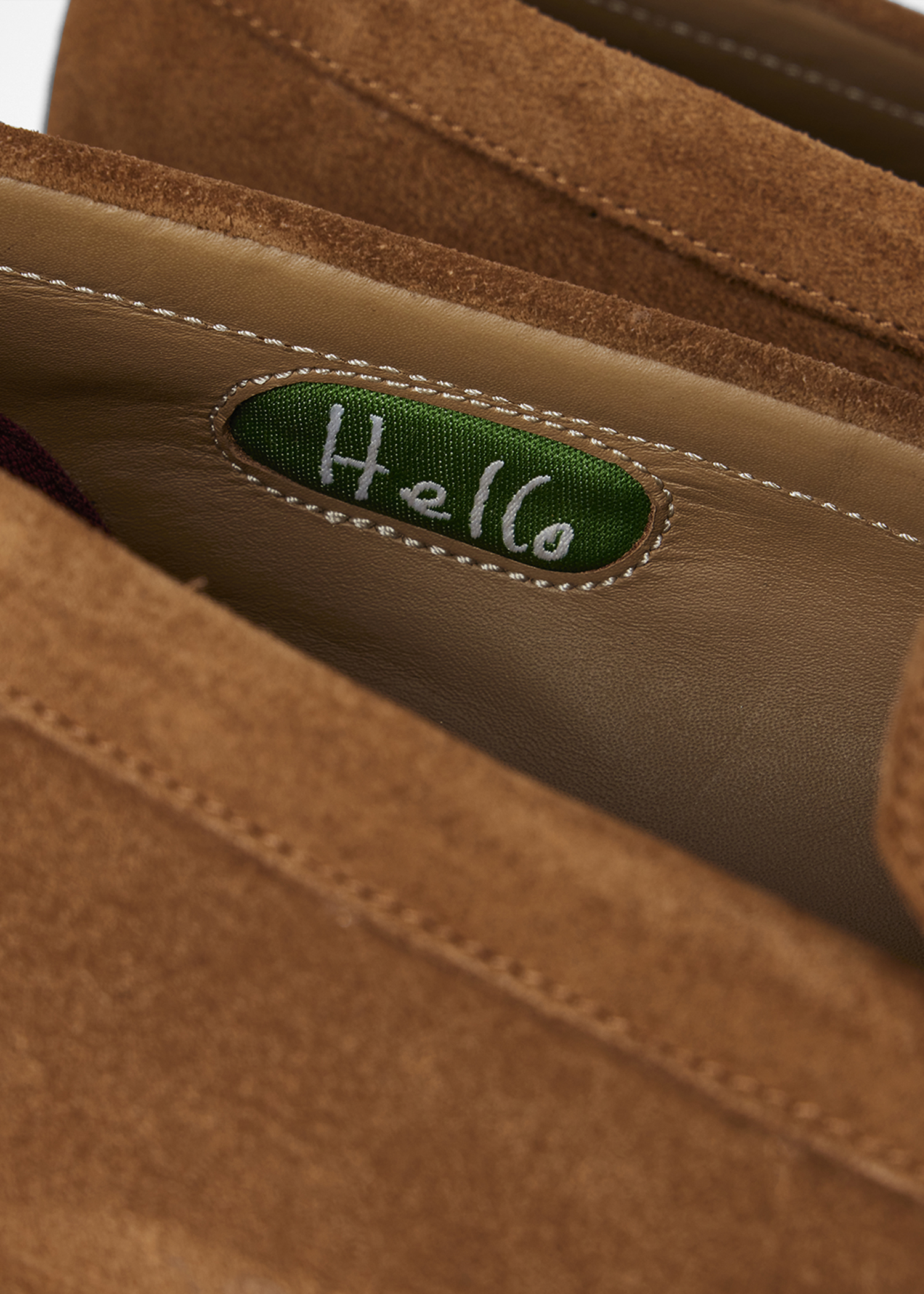 Tan Suede 'Pierce' Loafers