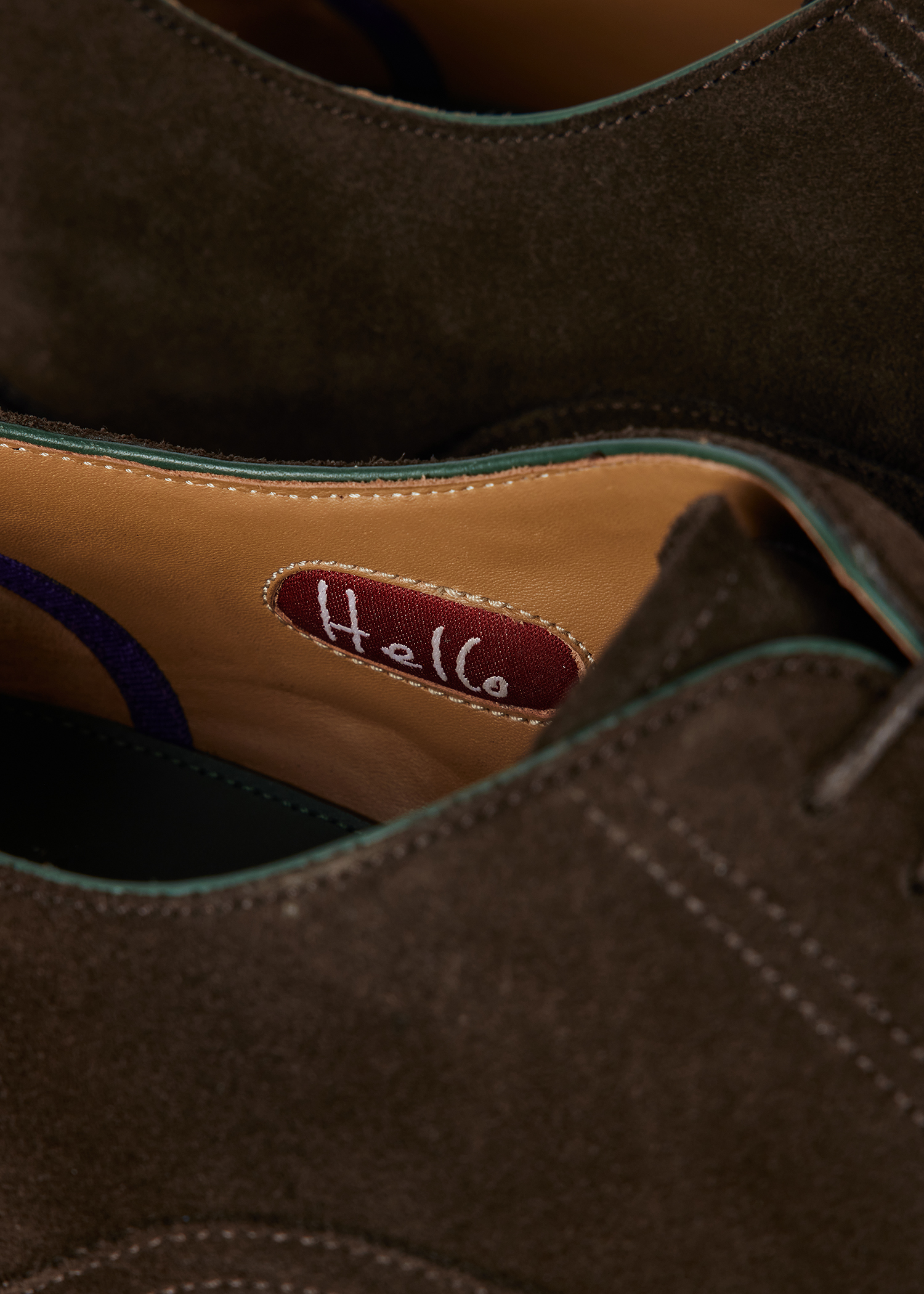 Dark Brown Suede 'Timothy' Shoes