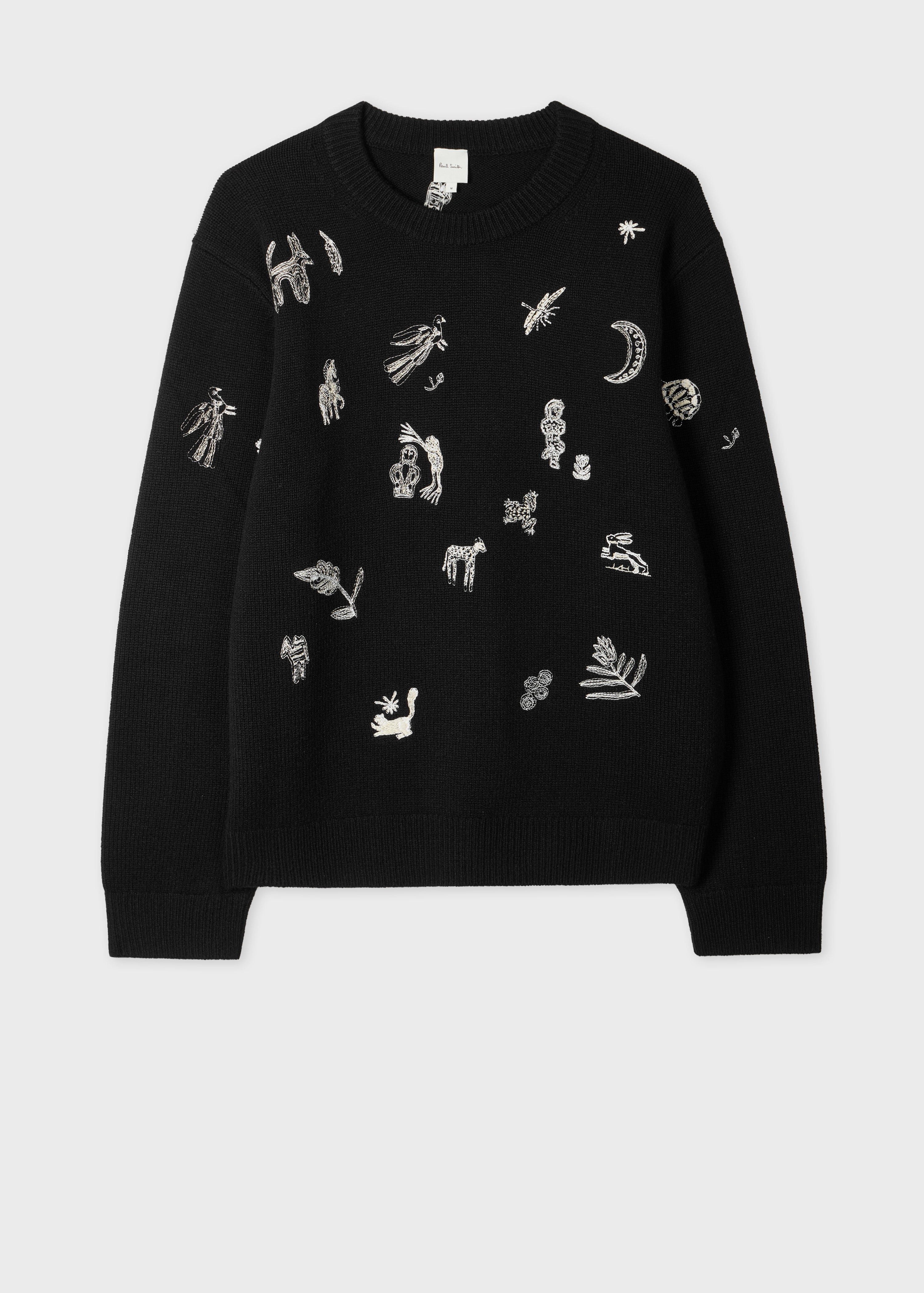 Merino Wool 'Little Beasts' Sweater Paul Smith