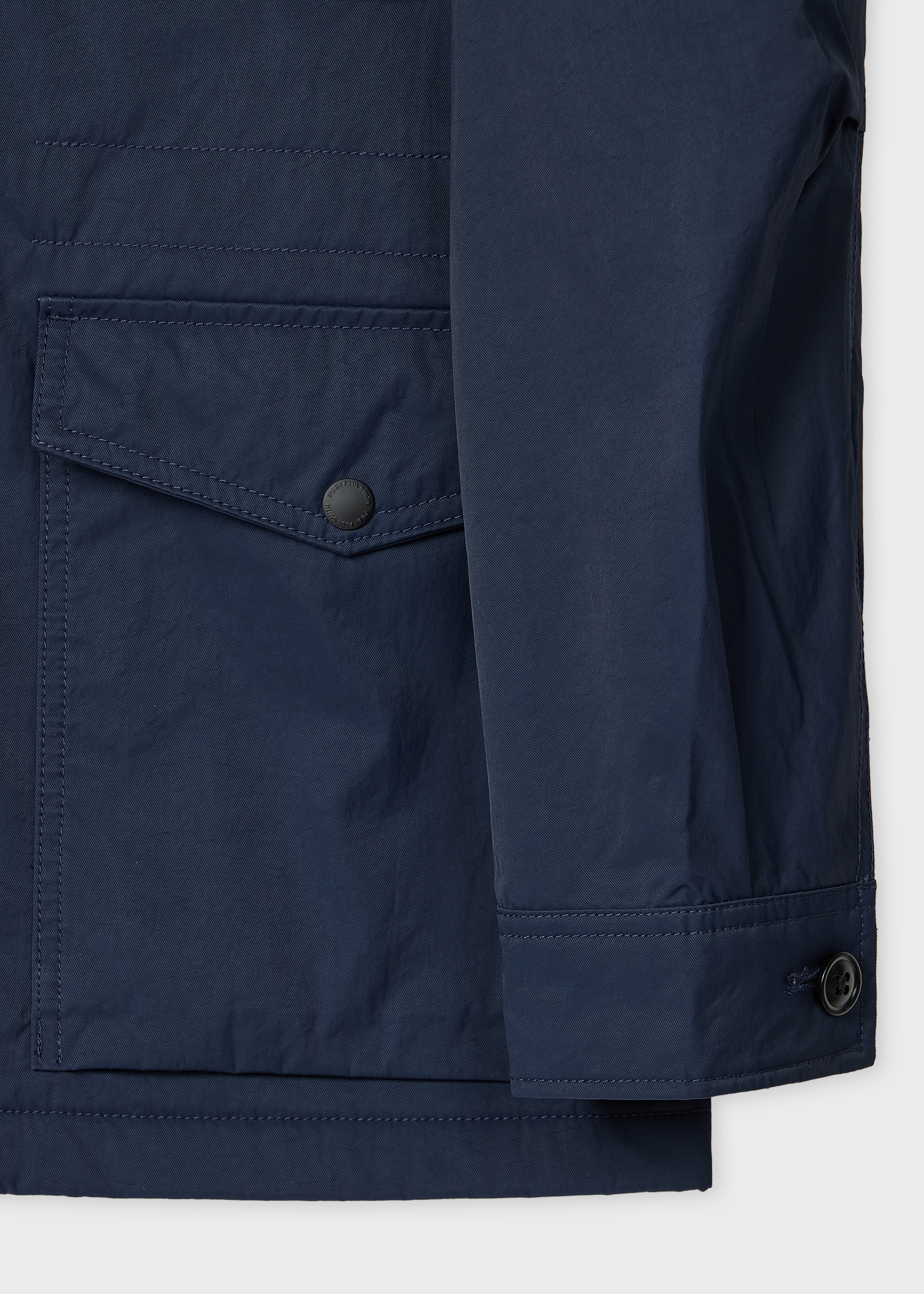 Men's Navy Nylon Field Jacket
