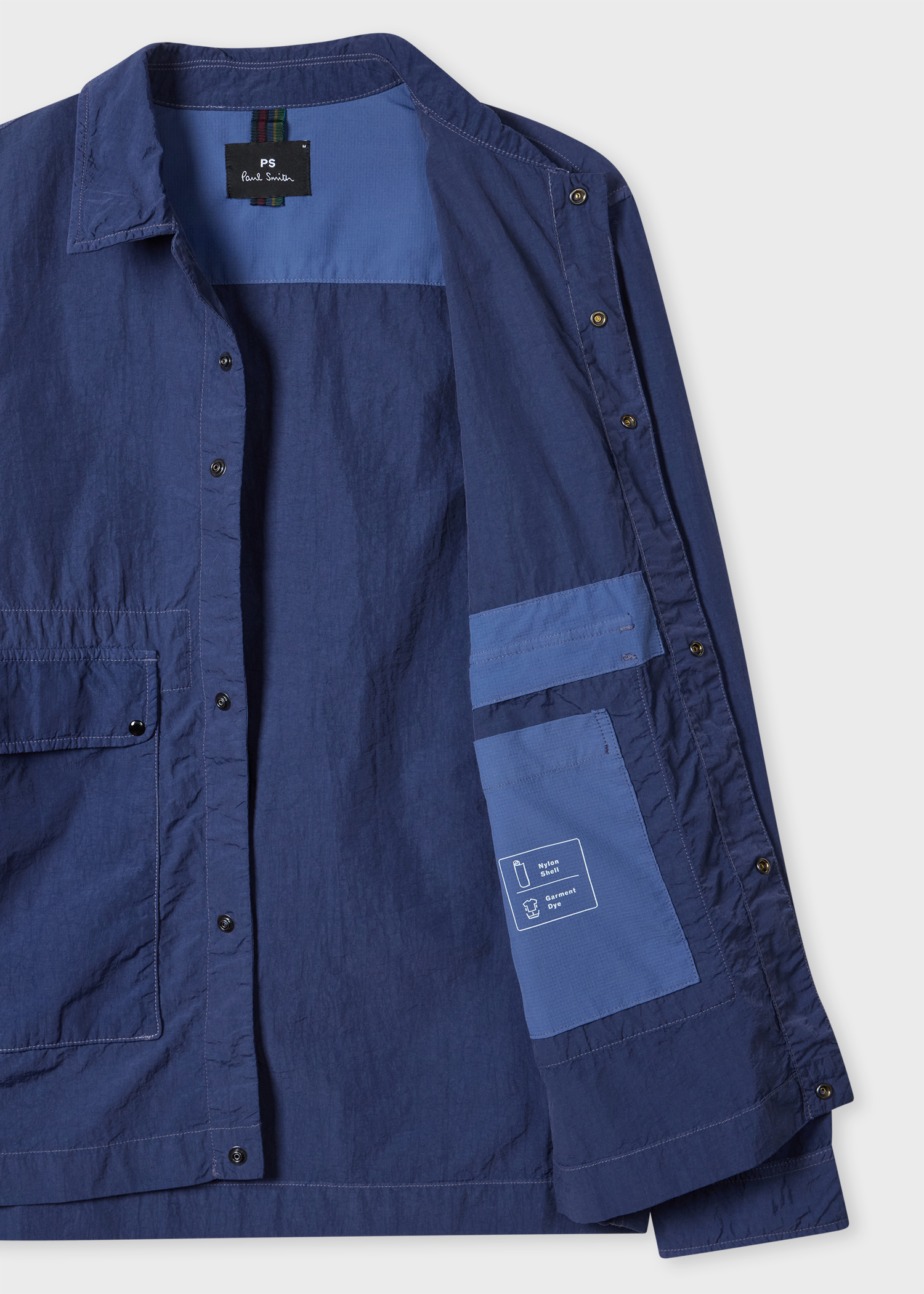 【SATIIIZ】Die Two Pocket Nylon Shirt Jacket SATIIIZ】Die Two Pocket Nylon Shirt Jacket (SATiiiZ