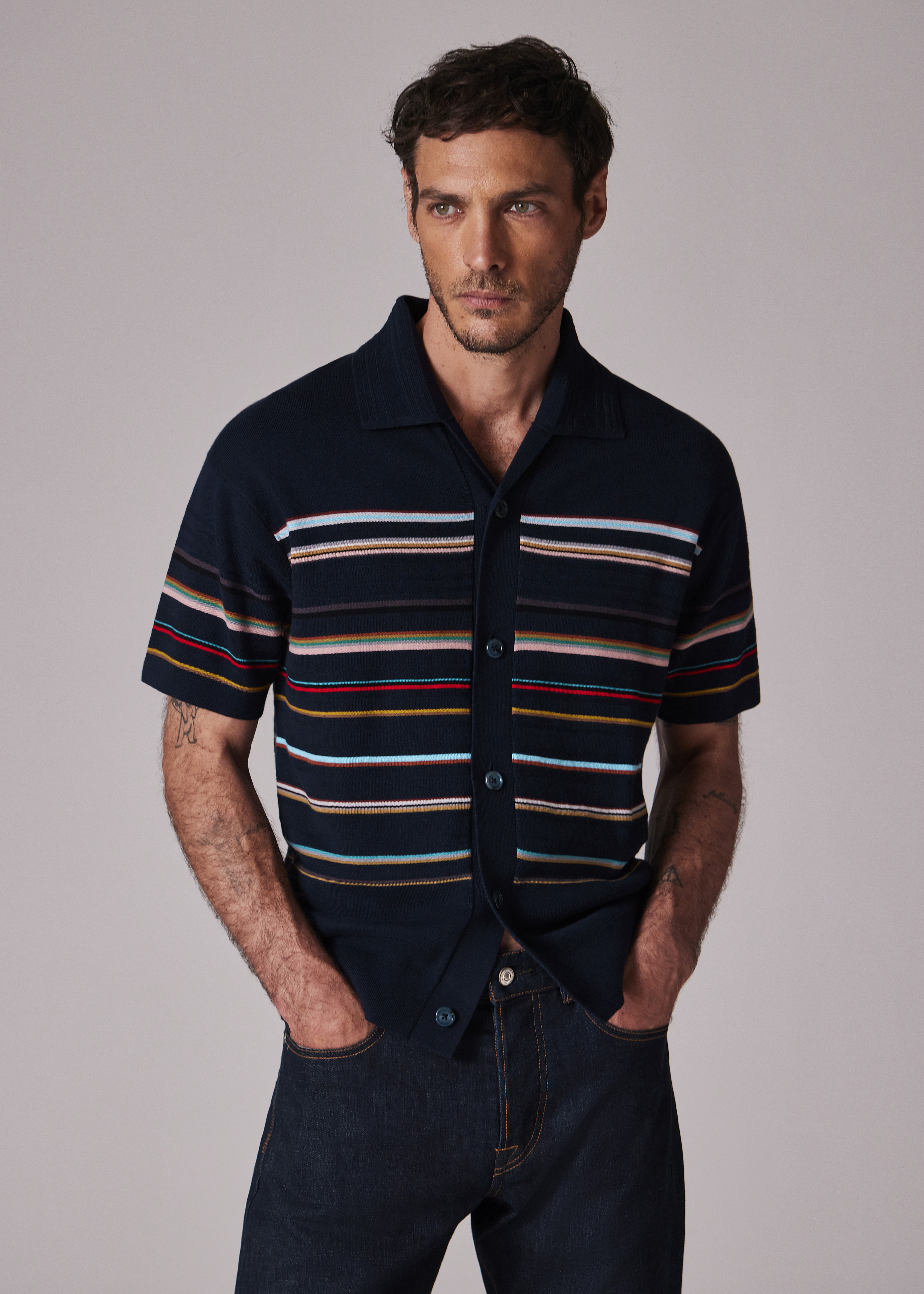 Tシャツ・カットソー Paul Smith SS25 COTTON PIQUE POLO (M1R 958PP L00089 49) Tシャツ・カットソー Paul Smith SS25 COTTON PIQUE POLO (M1R