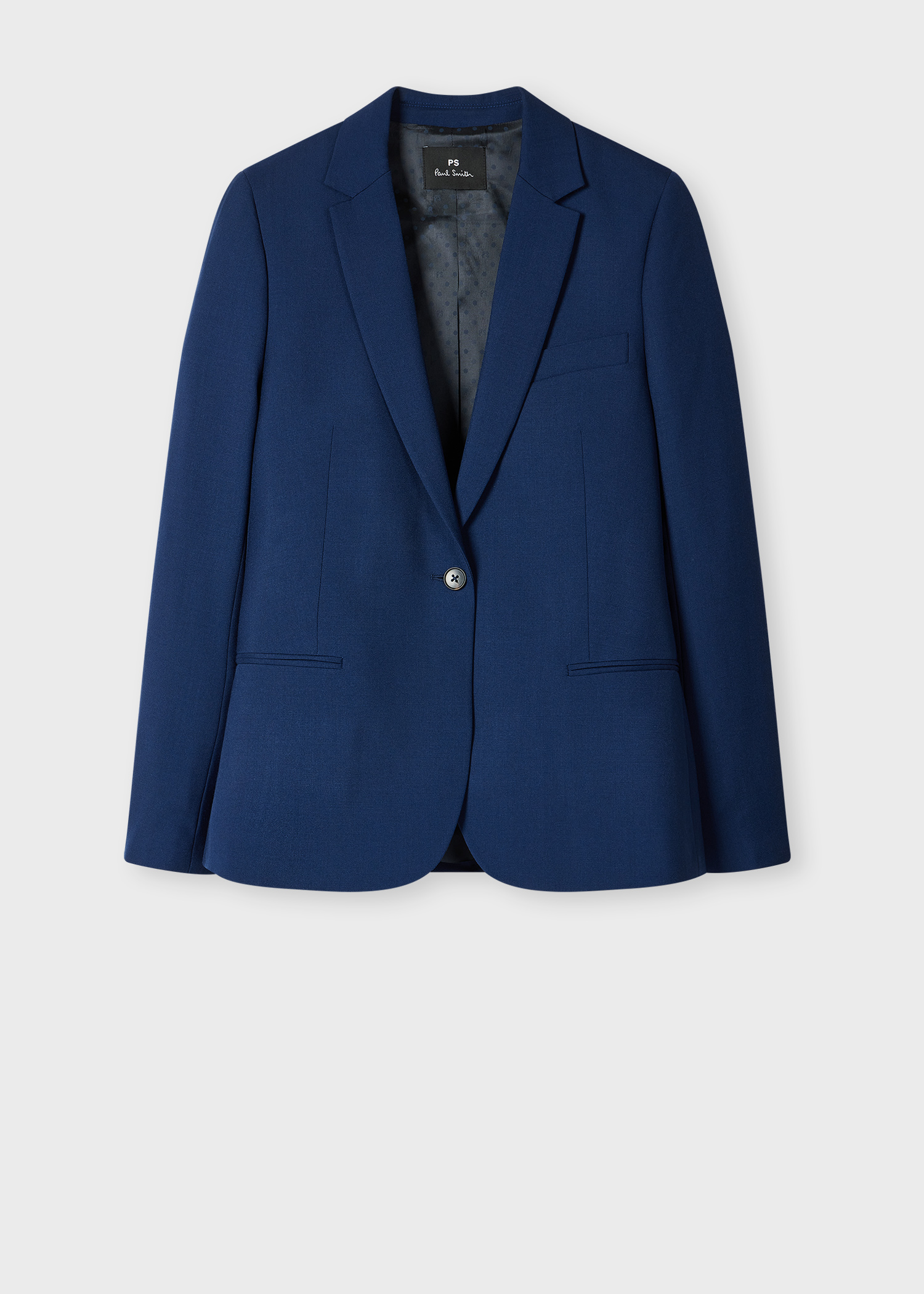 PS Paul Smith Wool Coat Navy at CareOfCarl.com