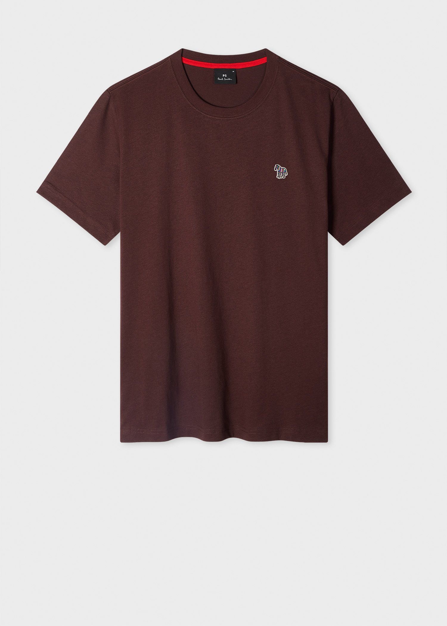 Tシャツ・カットソー Paul Smith SS25 MENS CASUAL FIT SHIRT (M2R 412Z P21477 73) Men's Forest Green Zebra Logo Organic Cotton Sweatshirt